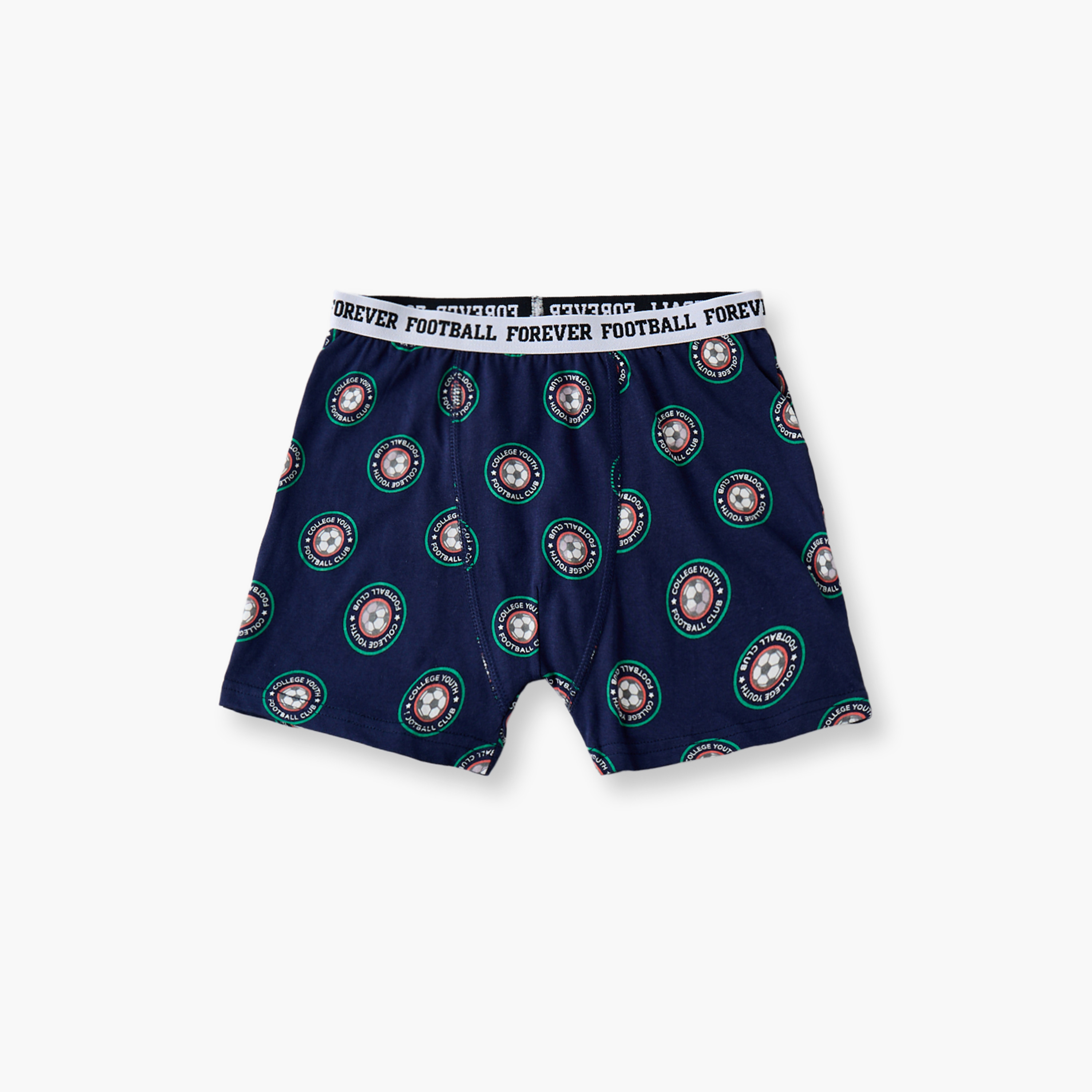 Pack of 5 Juniors Boxers with Football Print-boys-clothing-innerwear-boxersandbriefs-image-2