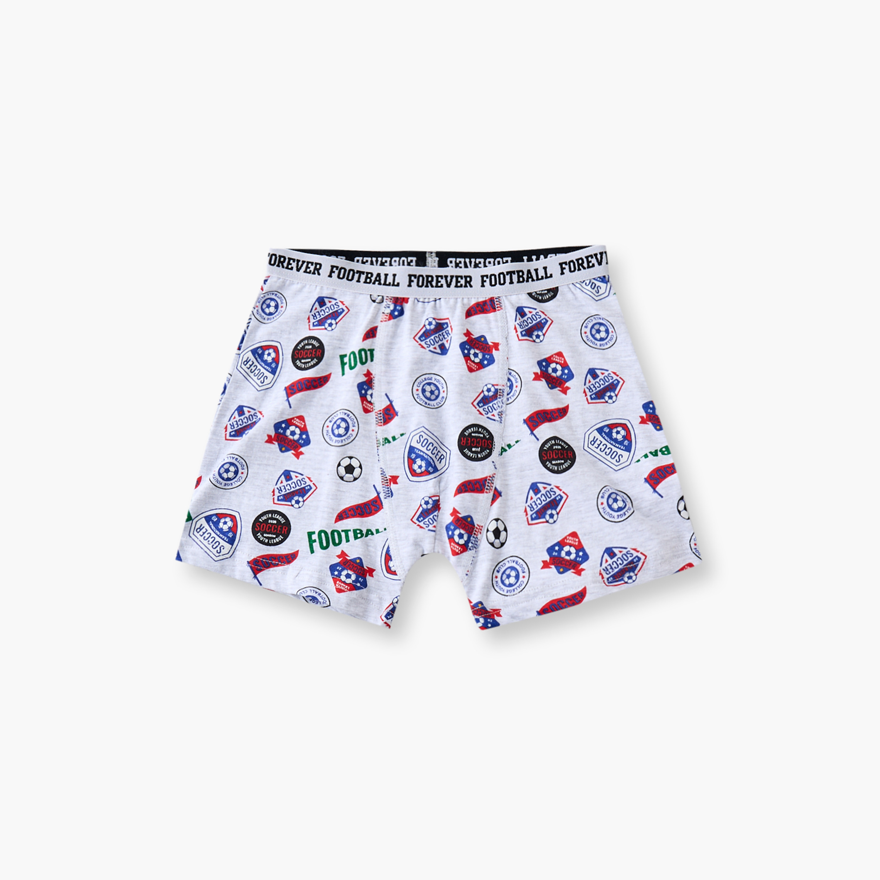 Pack of 5 Juniors Boxers with Football Print-boys-clothing-innerwear-boxersandbriefs-image-4