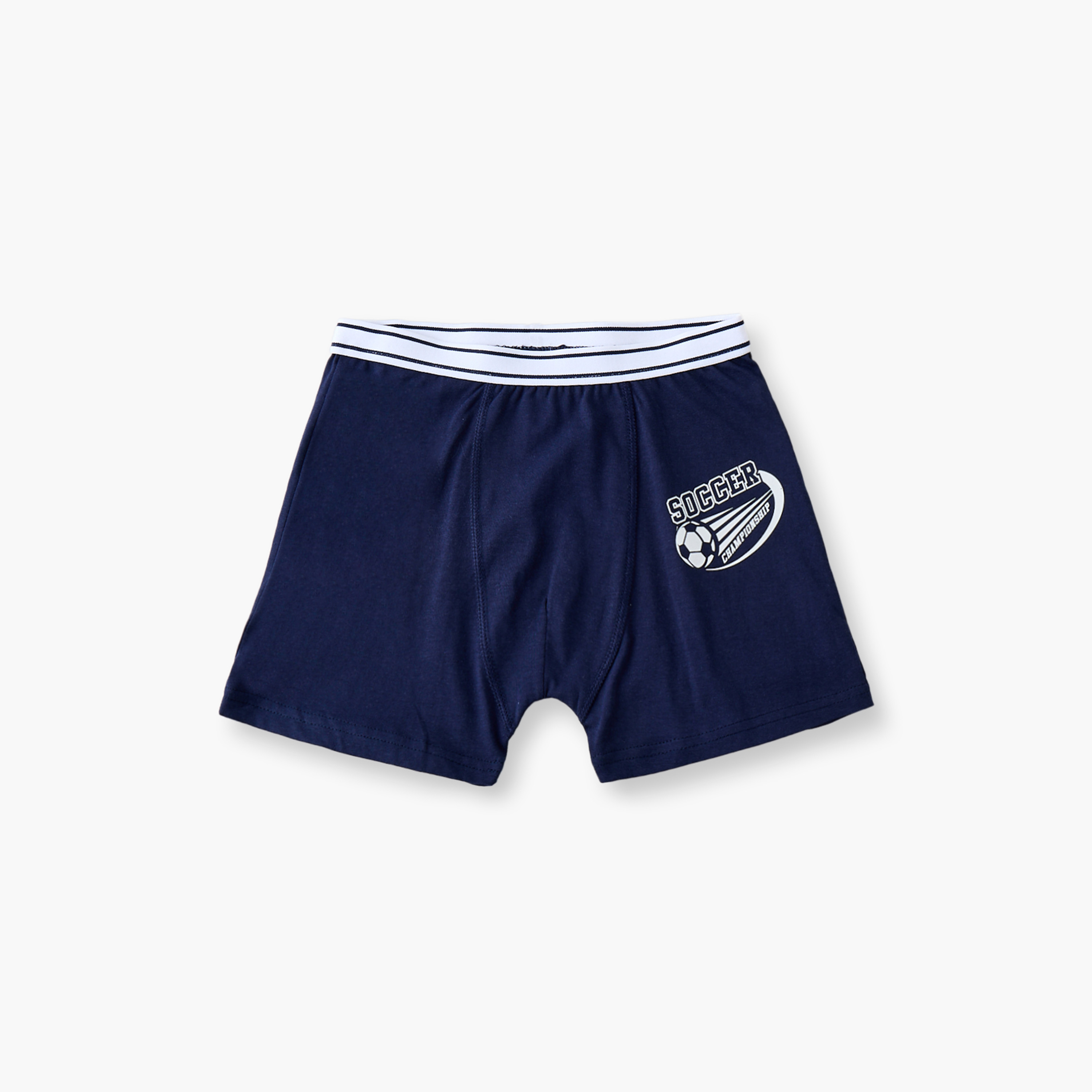 Pack of 5 Juniors Boxers with Football Print-boys-clothing-innerwear-boxersandbriefs-image-5