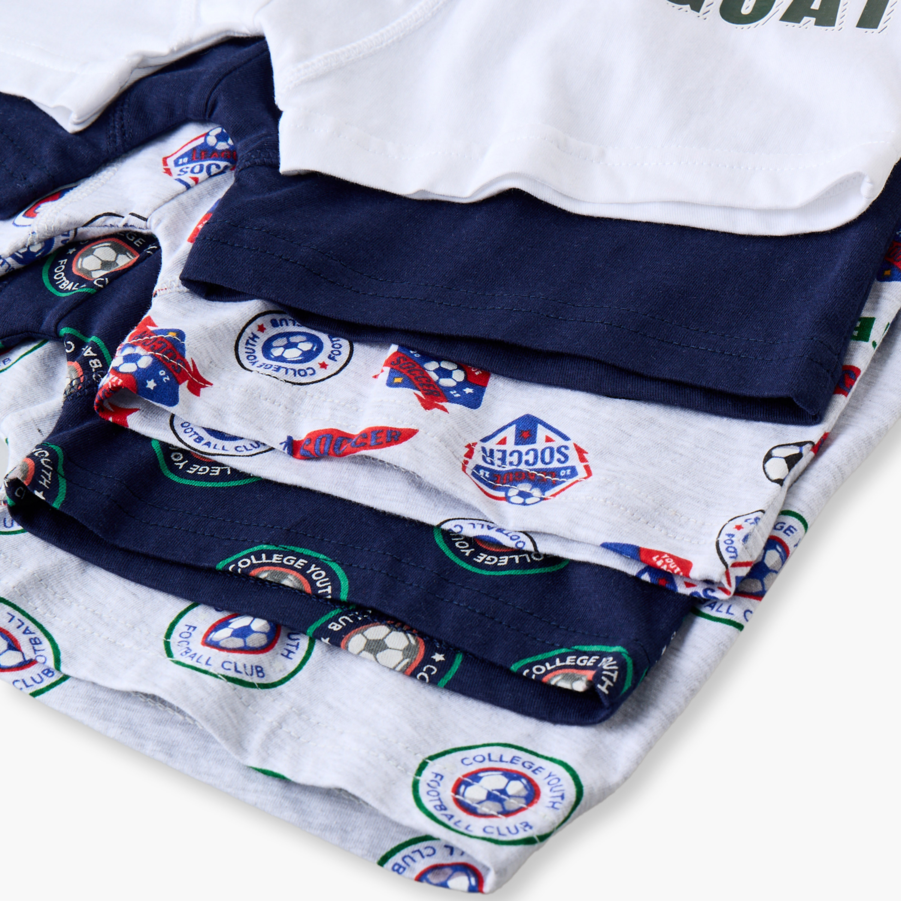 Pack of 5 Juniors Boxers with Football Print-boys-clothing-innerwear-boxersandbriefs-image-8