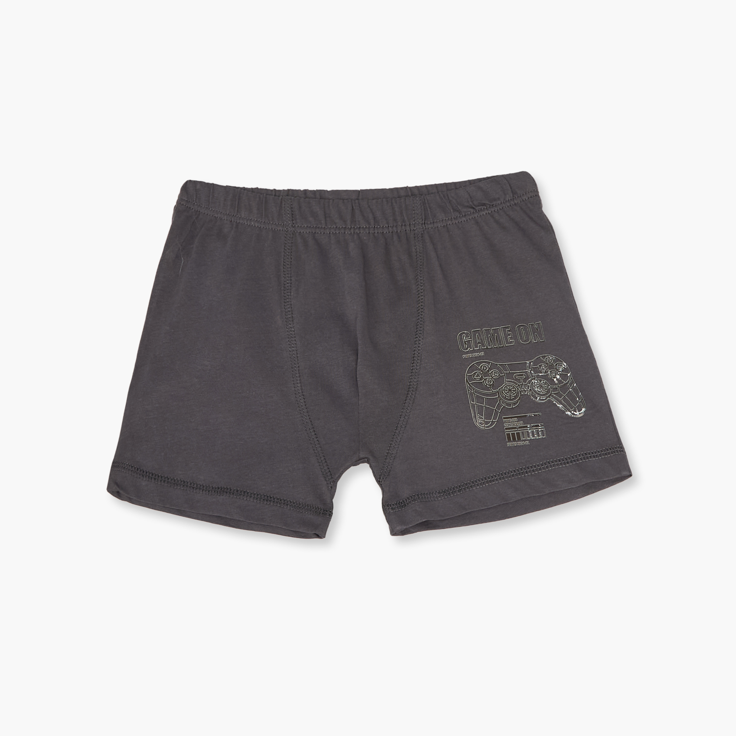 Pack of 6 Juniors Cotton Boxer with Gaming Print-boys-clothing-innerwear-boxersandbriefs-image-2