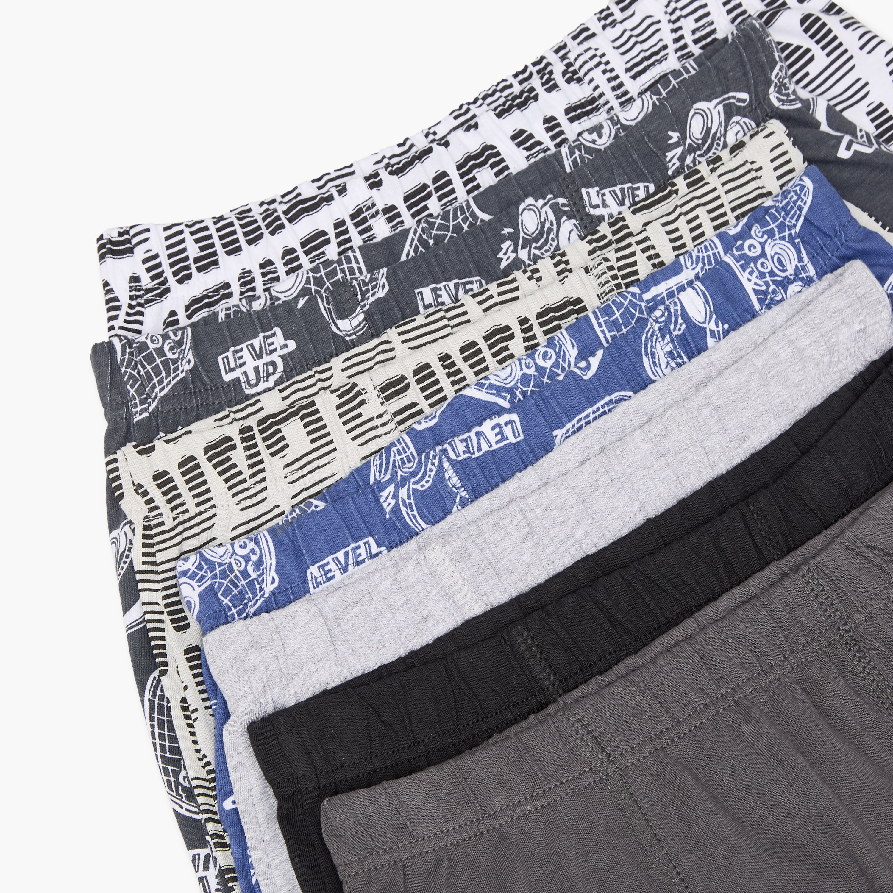Pack of 6 Juniors Cotton Boxer with Gaming Print-boys-clothing-innerwear-boxersandbriefs-image-8
