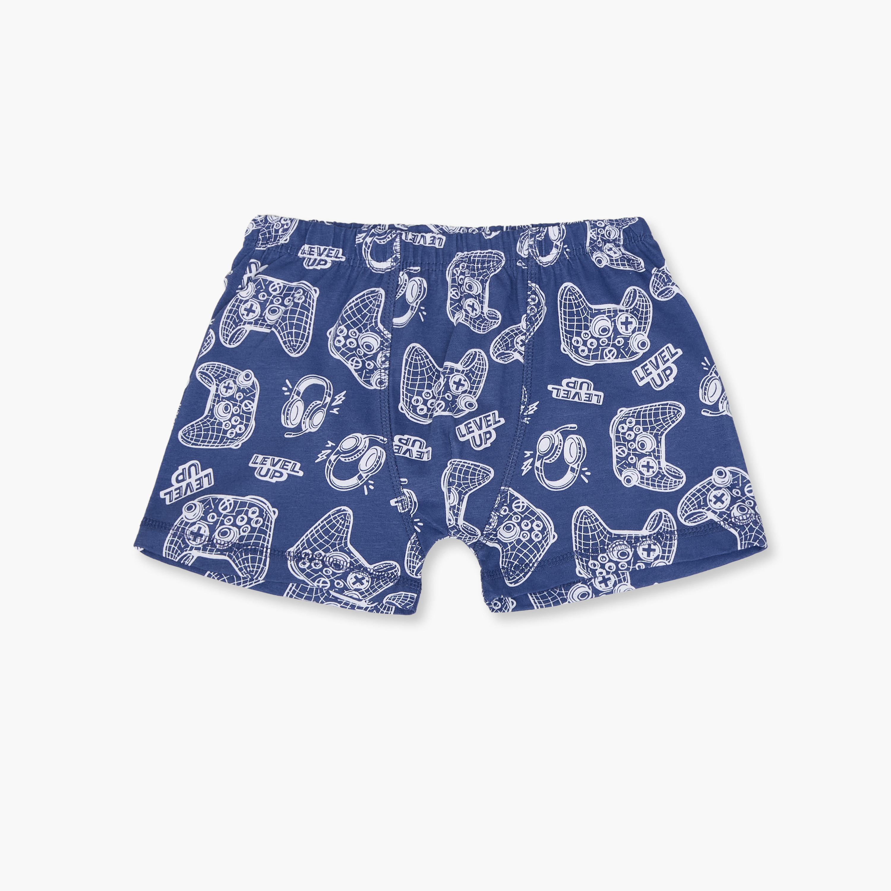 Pack of 6 Juniors Cotton Boxer with Gaming Print-boys-clothing-innerwear-boxersandbriefs-image-7