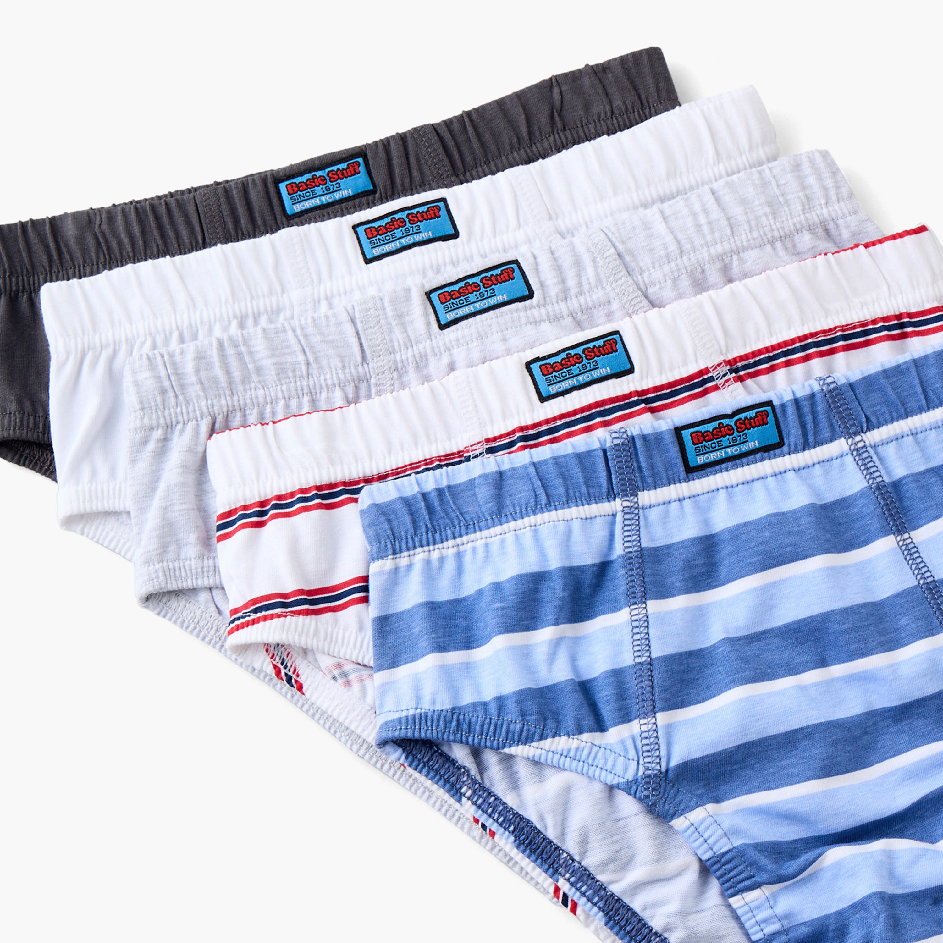Pack of 5 Juniors Briefs with Assorted Design-boys-clothing-innerwear-boxersandbriefs-image-7