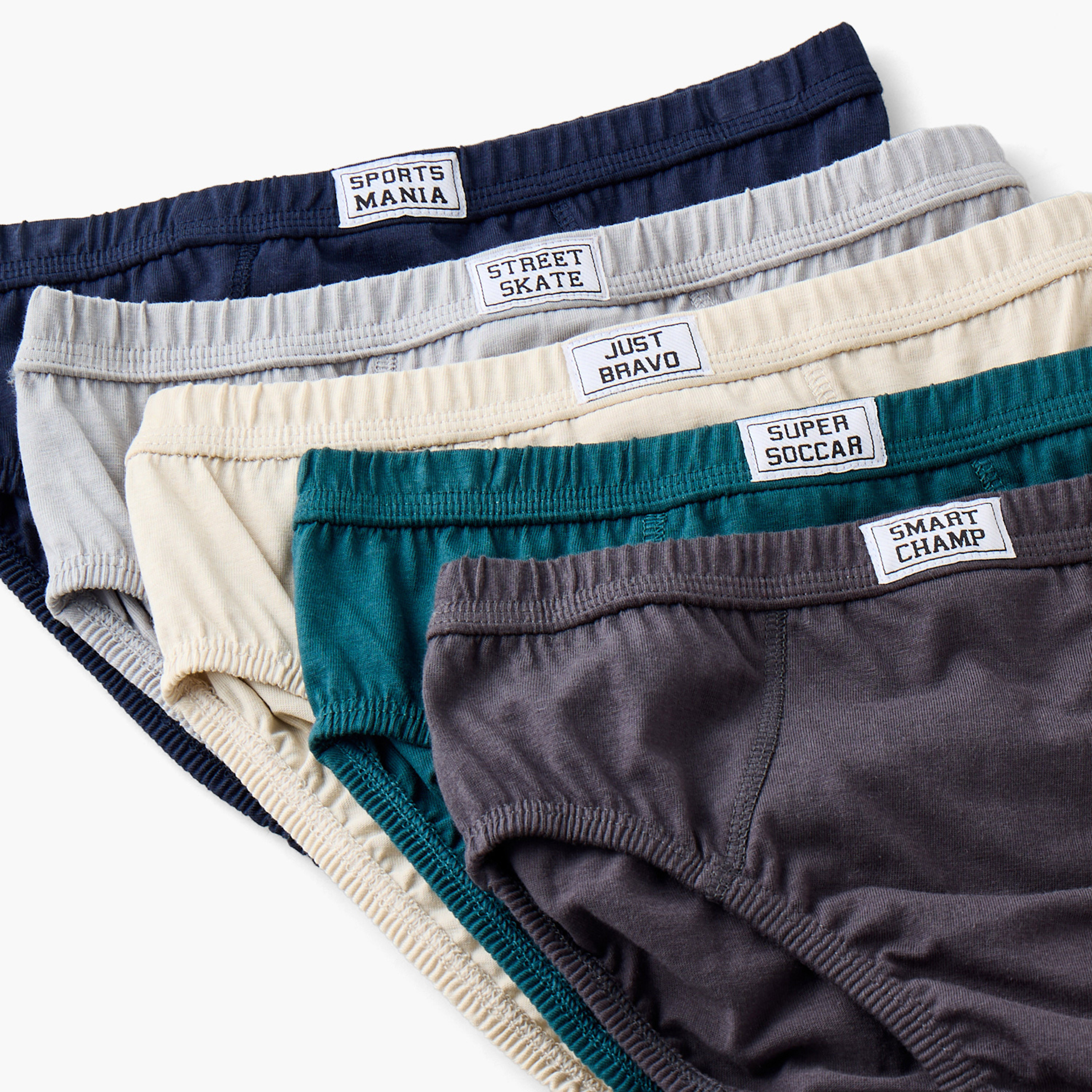 Pack of 5 Juniors Cotton Briefs-boys-clothing-innerwear-boxersandbriefs-image-7