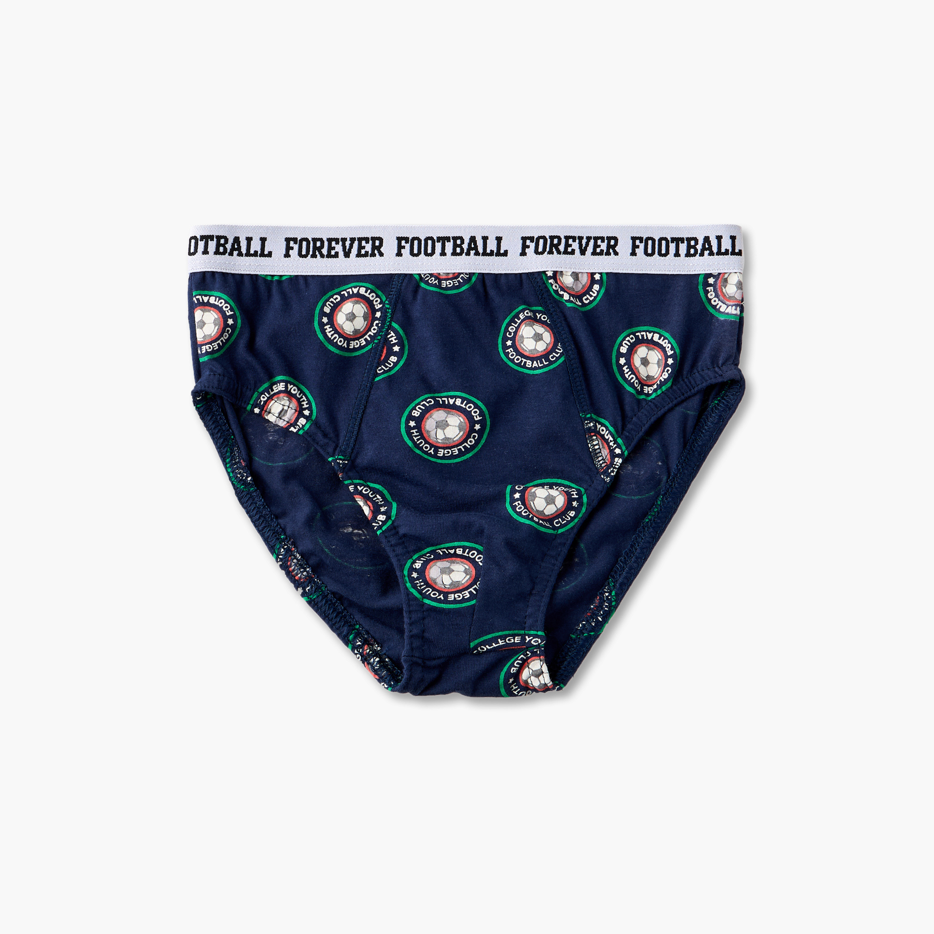 Pack of 7 Juniors Briefs with Football Print-boys-clothing-innerwear-boxersandbriefs-image-2