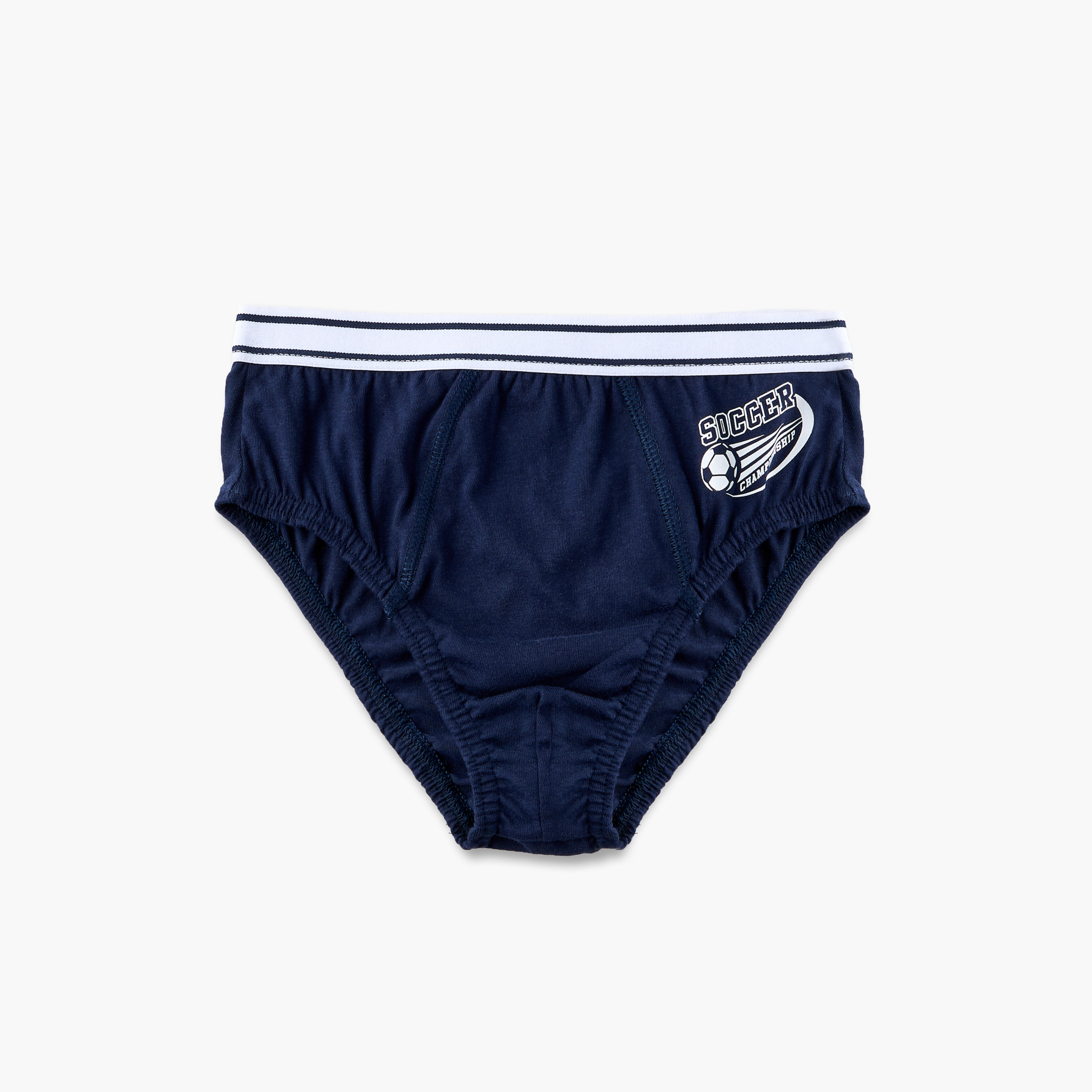 Pack of 7 Juniors Briefs with Football Print-boys-clothing-innerwear-boxersandbriefs-image-5
