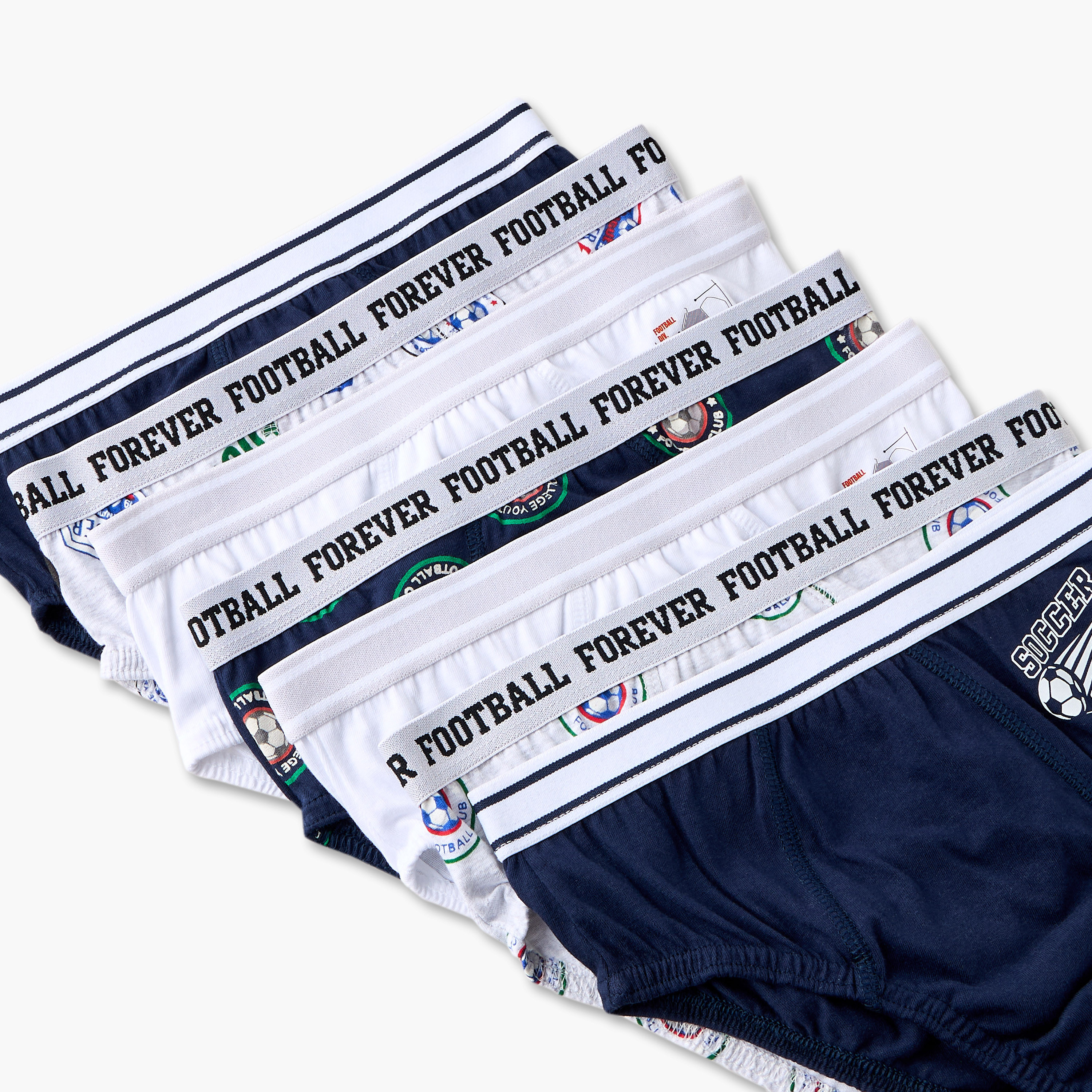 Pack of 7 Juniors Briefs with Football Print-boys-clothing-innerwear-boxersandbriefs-image-8