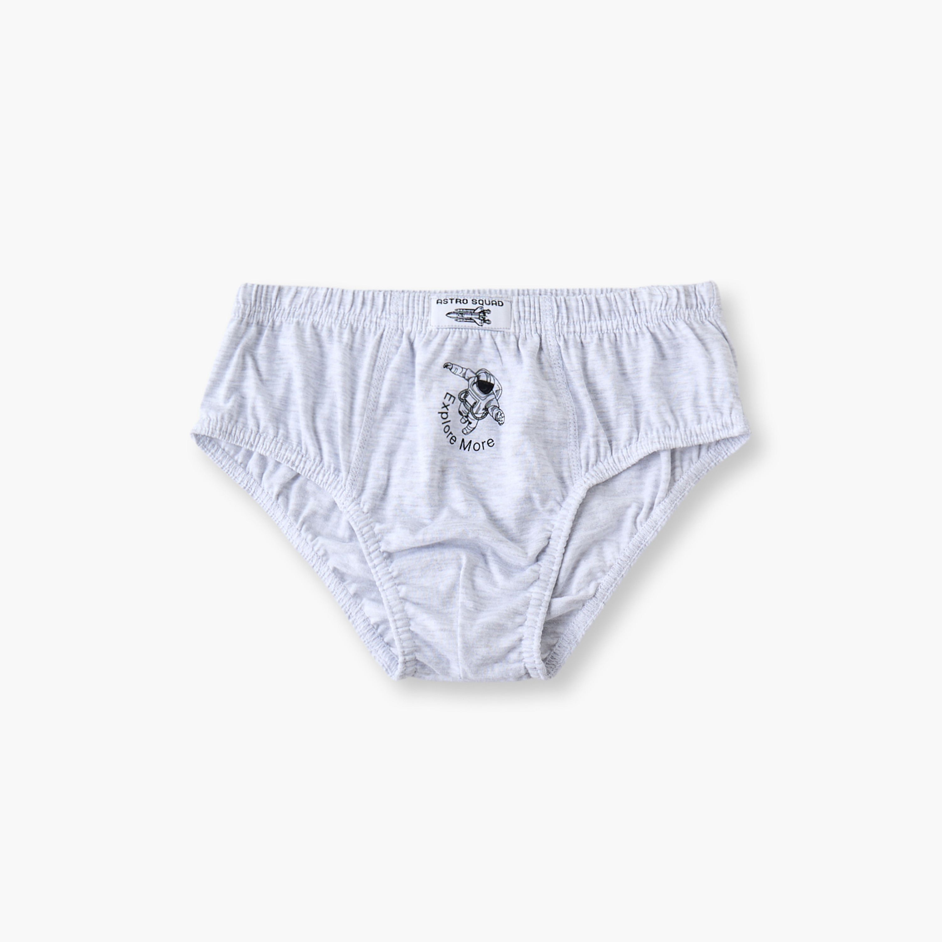 Pack of 7 Juniors Cotton Briefs with Space Print-boys-clothing-innerwear-boxersandbriefs-image-5
