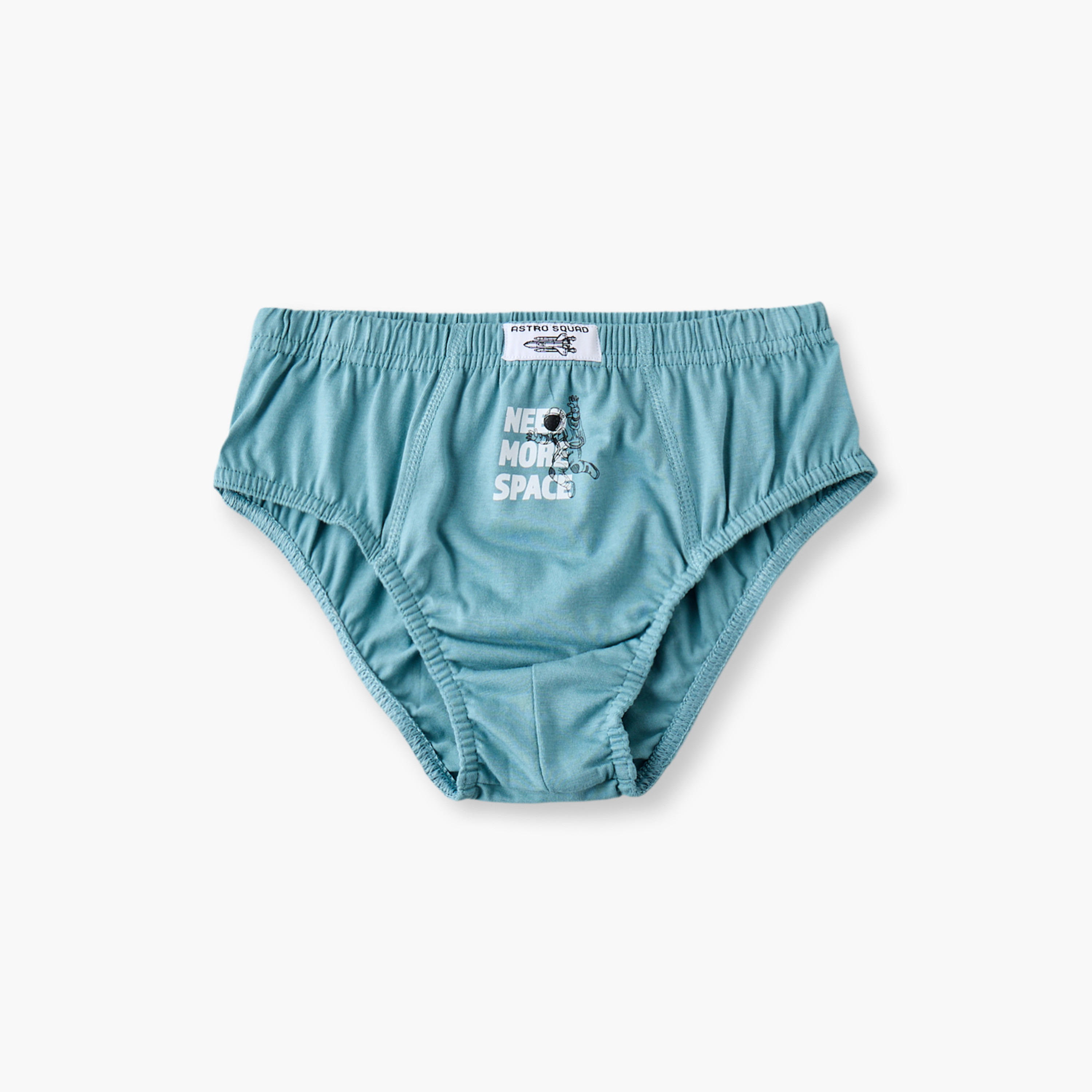 Pack of 7 Juniors Cotton Briefs with Space Print-boys-clothing-innerwear-boxersandbriefs-image-6