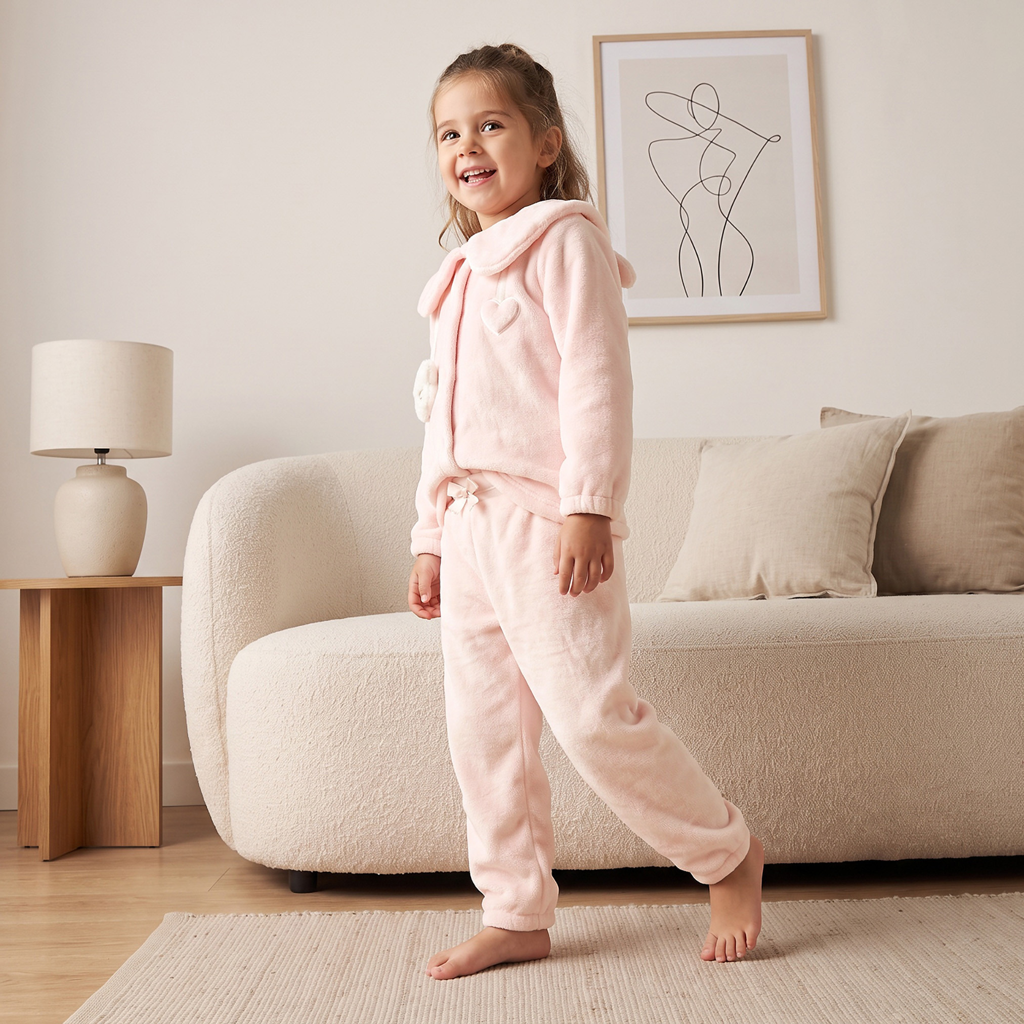 طقم بيجاما بياقة وأكمام طويلة وزخارف من جونيورز-girls-clothing-nightwear-image-6