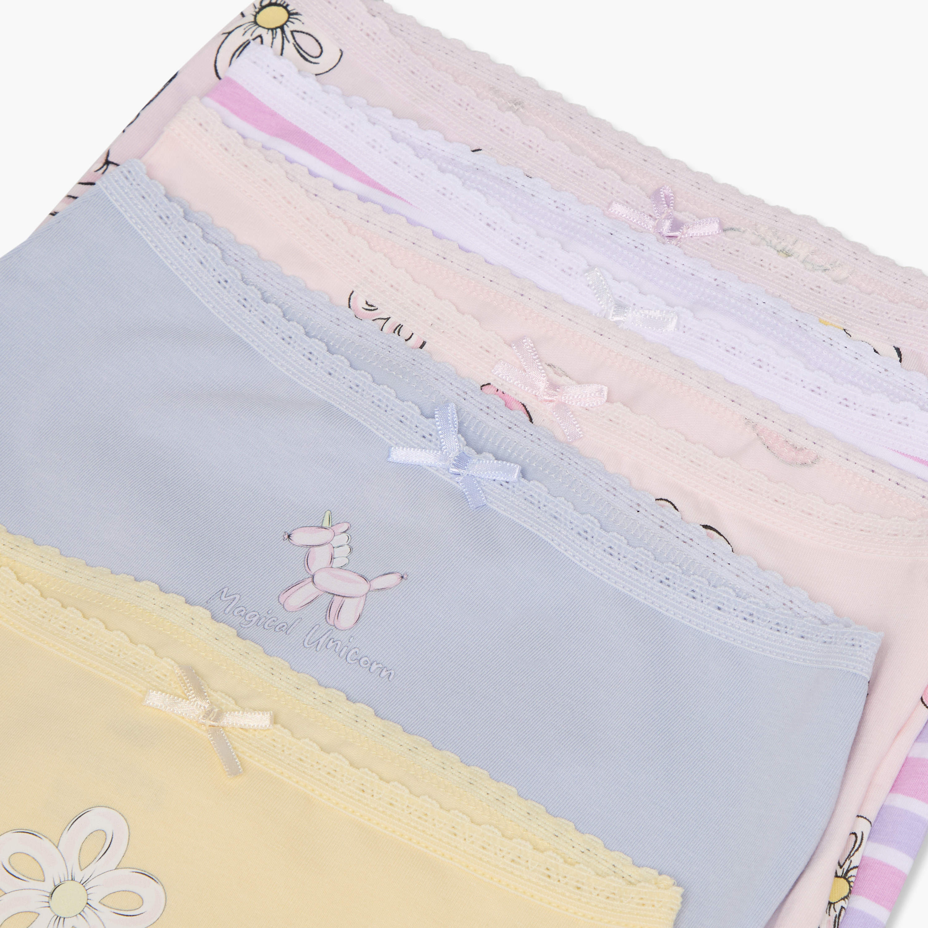 طقم سراويل داخلية بخصر مطاطي من جونيورز - 5 قطع-girls-clothing-innerwear-panties-image-6