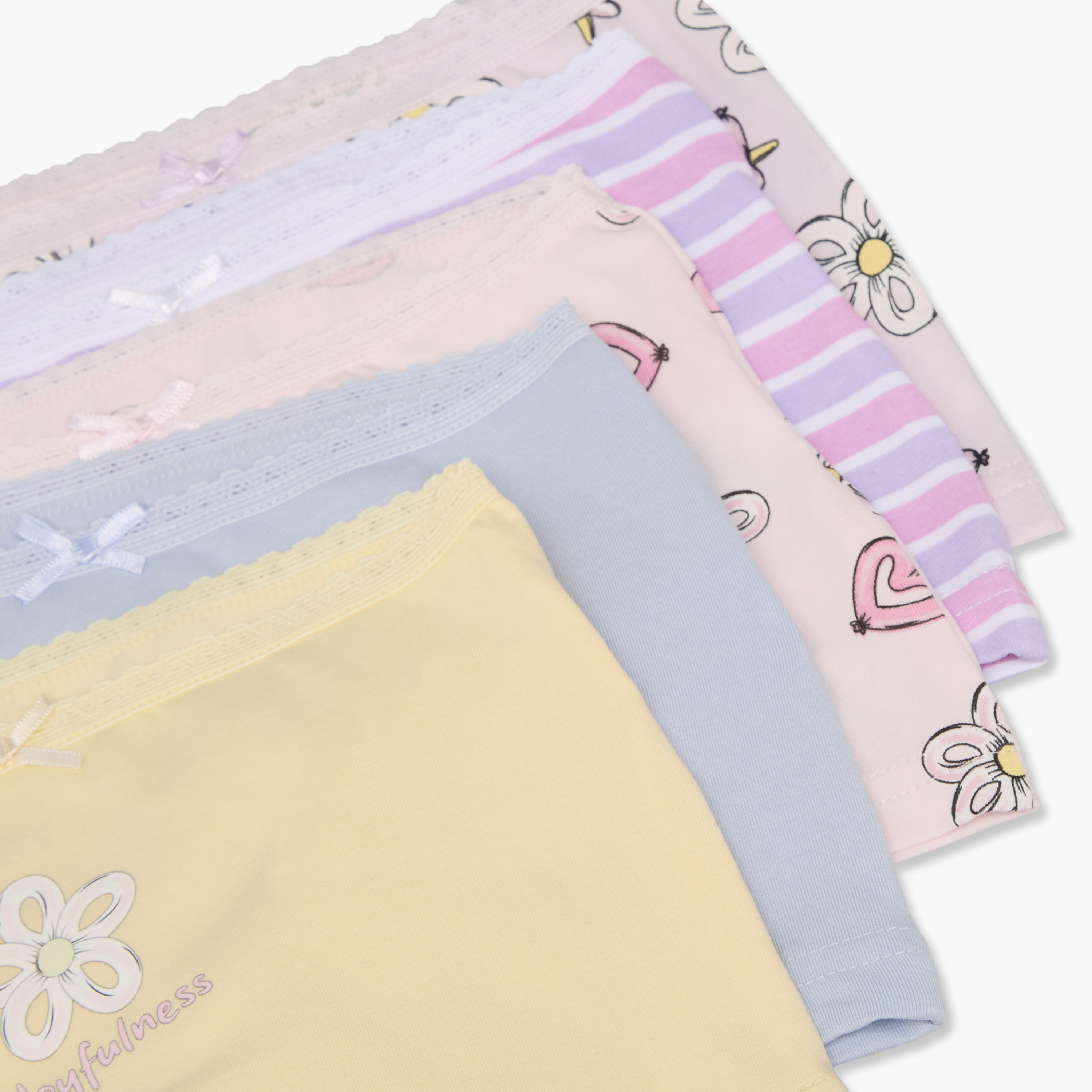 طقم سراويل داخلية بخصر مطاطي من جونيورز - 5 قطع-girls-clothing-innerwear-panties-image-7