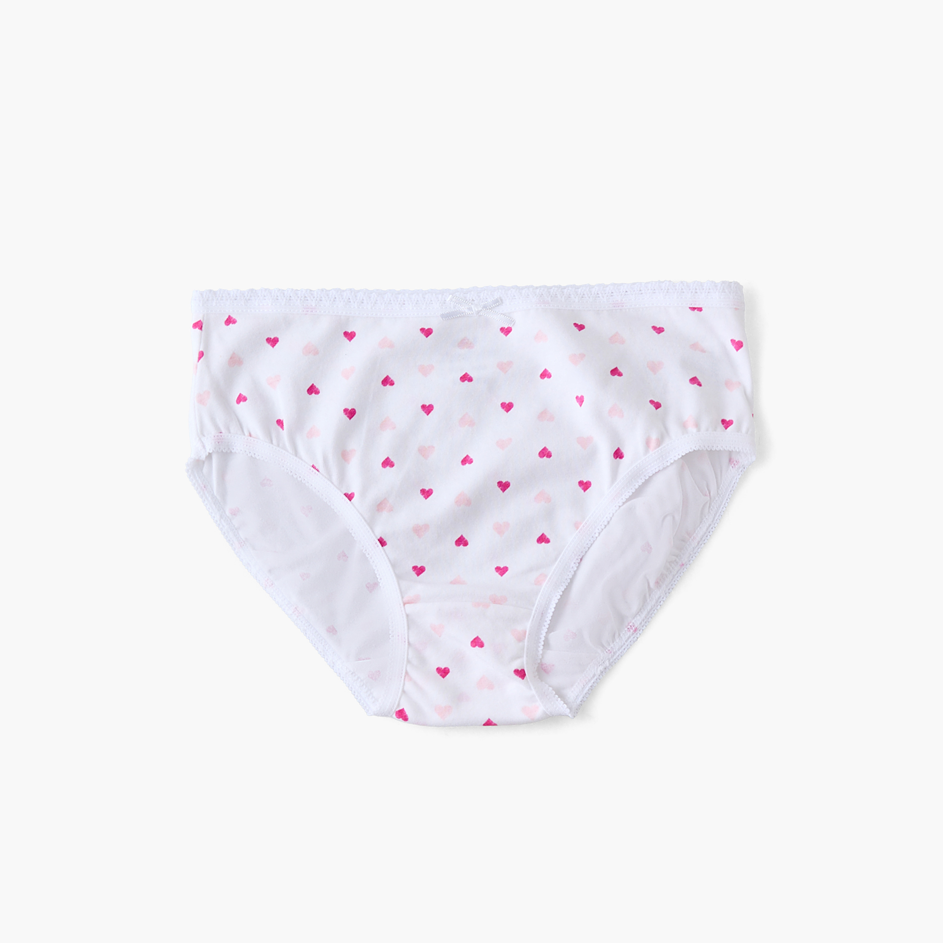 طقم سراويل داخلية بطبعات قلب 5 قطع من جونيورز-girls-clothing-innerwear-panties-image-3