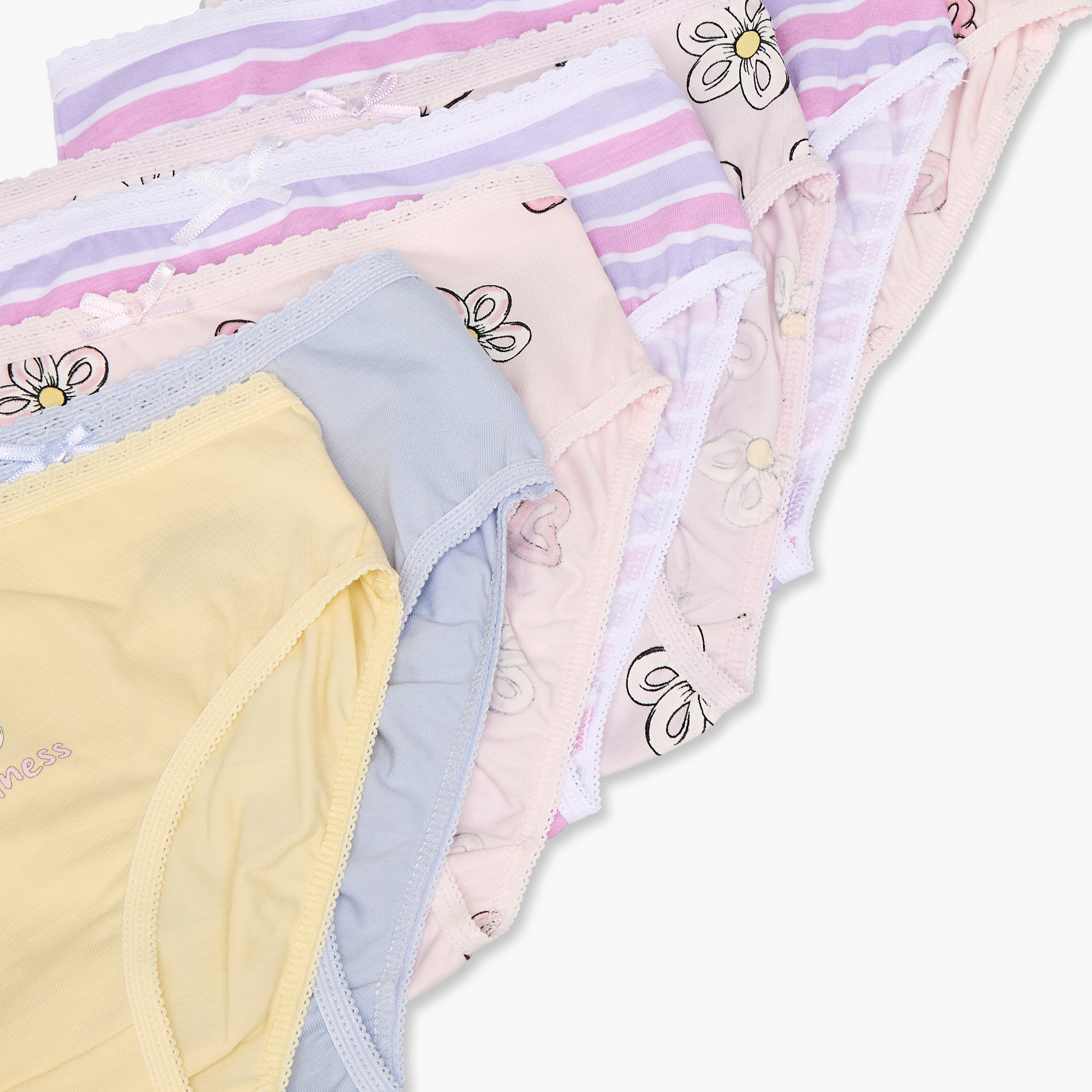 Pack of 7 Juniors Briefs with Cat Print-girls-clothing-innerwear-panties-image-10