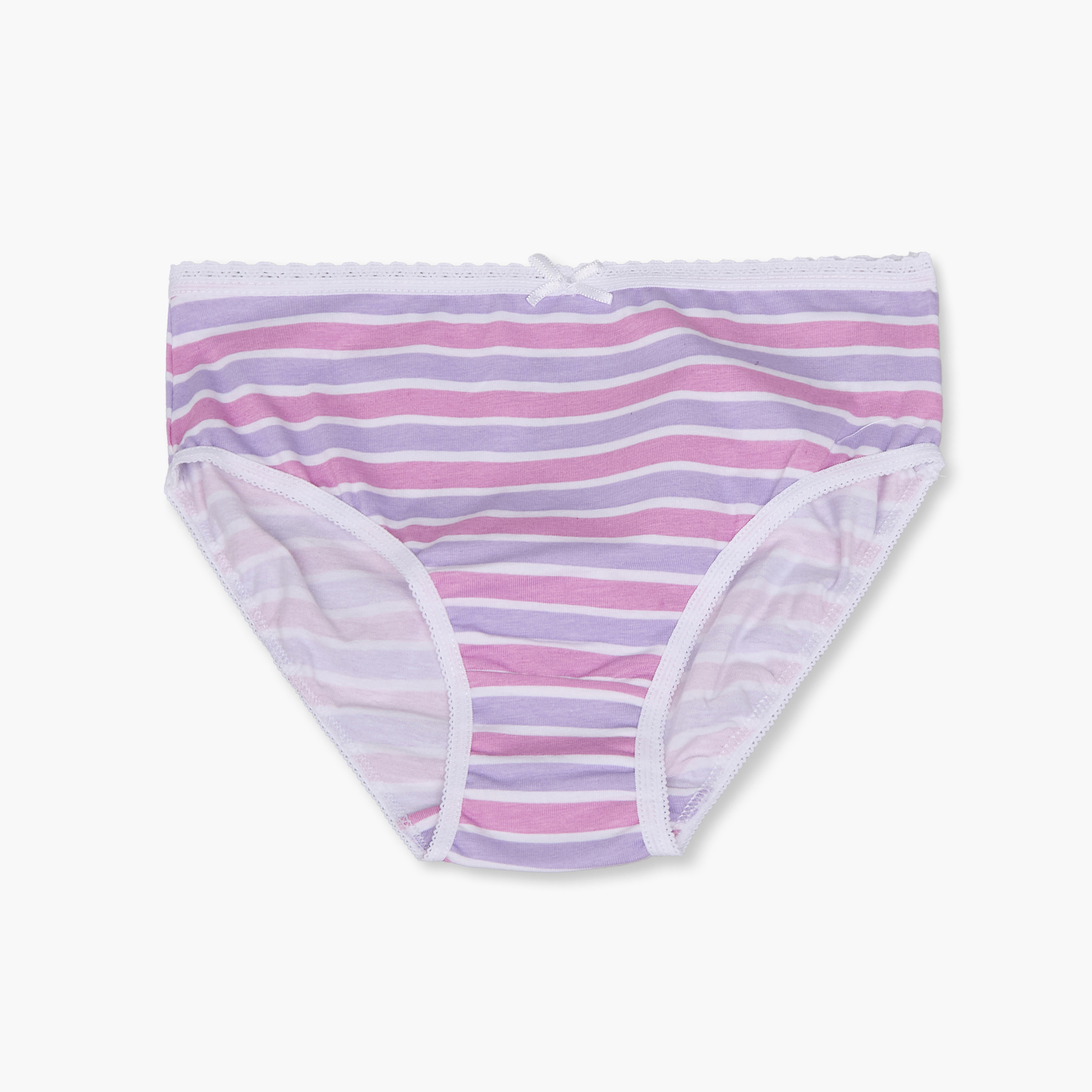 Pack of 7 Juniors Briefs with Cat Print-girls-clothing-innerwear-panties-image-4