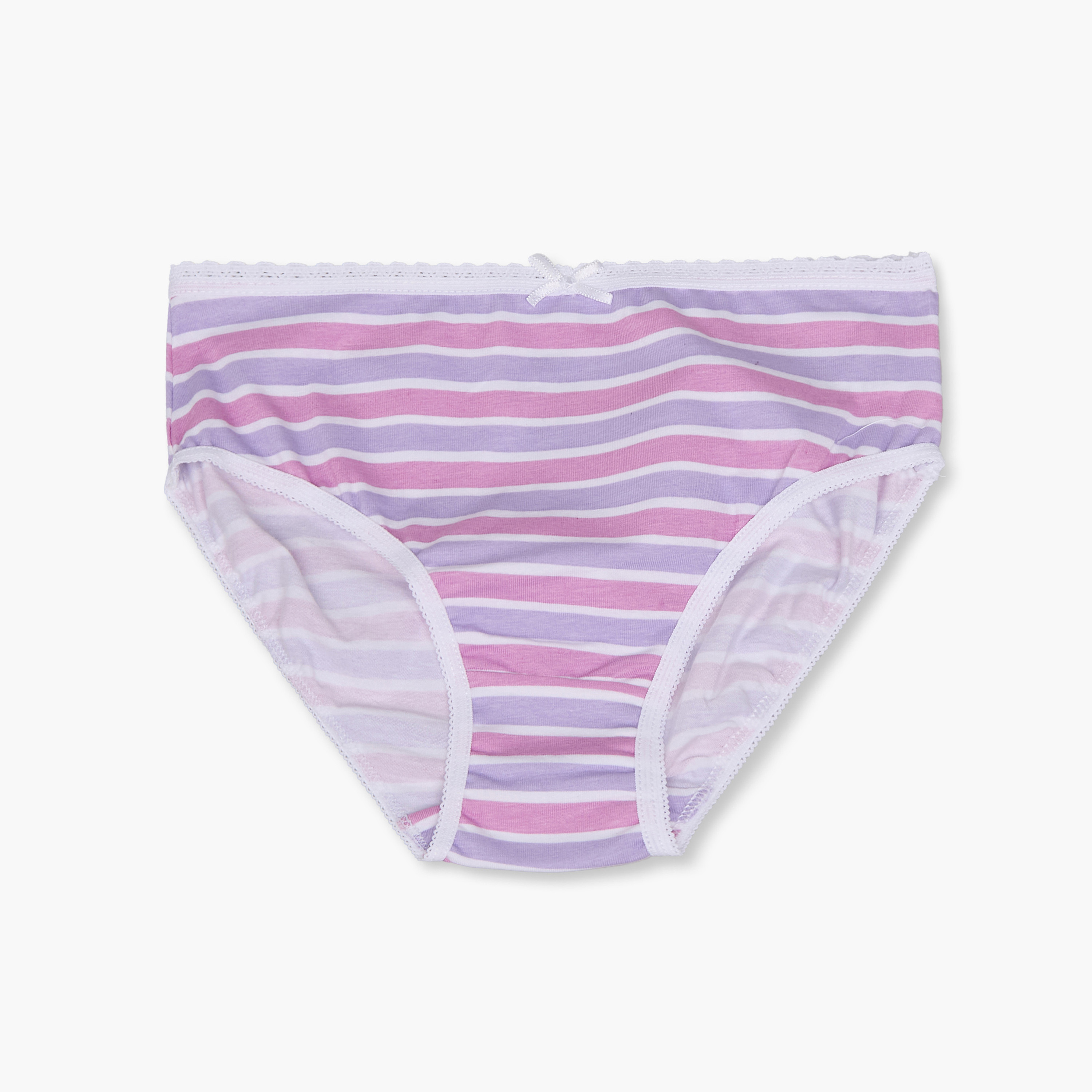 Pack of 7 Juniors Briefs with Cat Print-girls-clothing-innerwear-panties-image-5