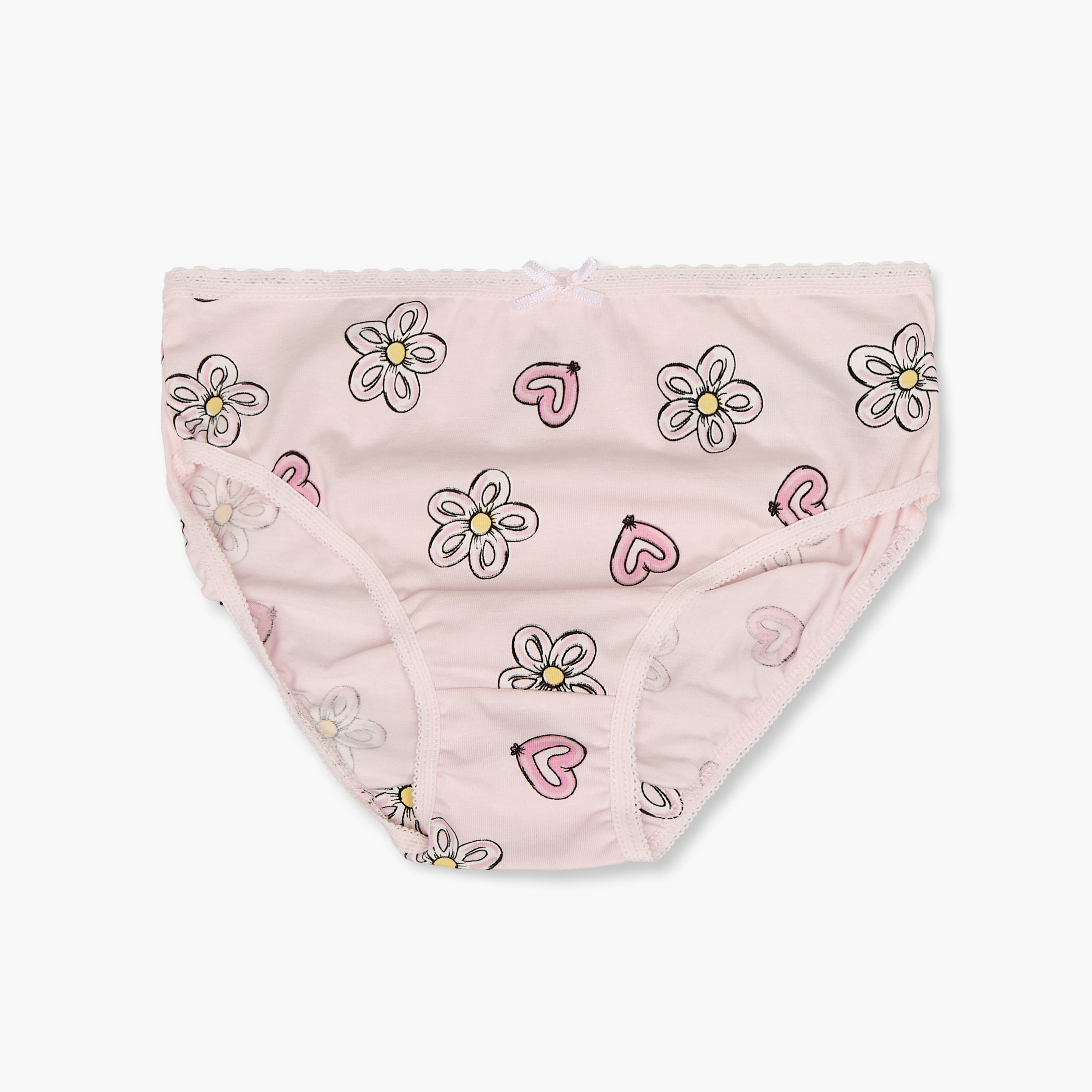 Pack of 7 Juniors Briefs with Cat Print-girls-clothing-innerwear-panties-image-6