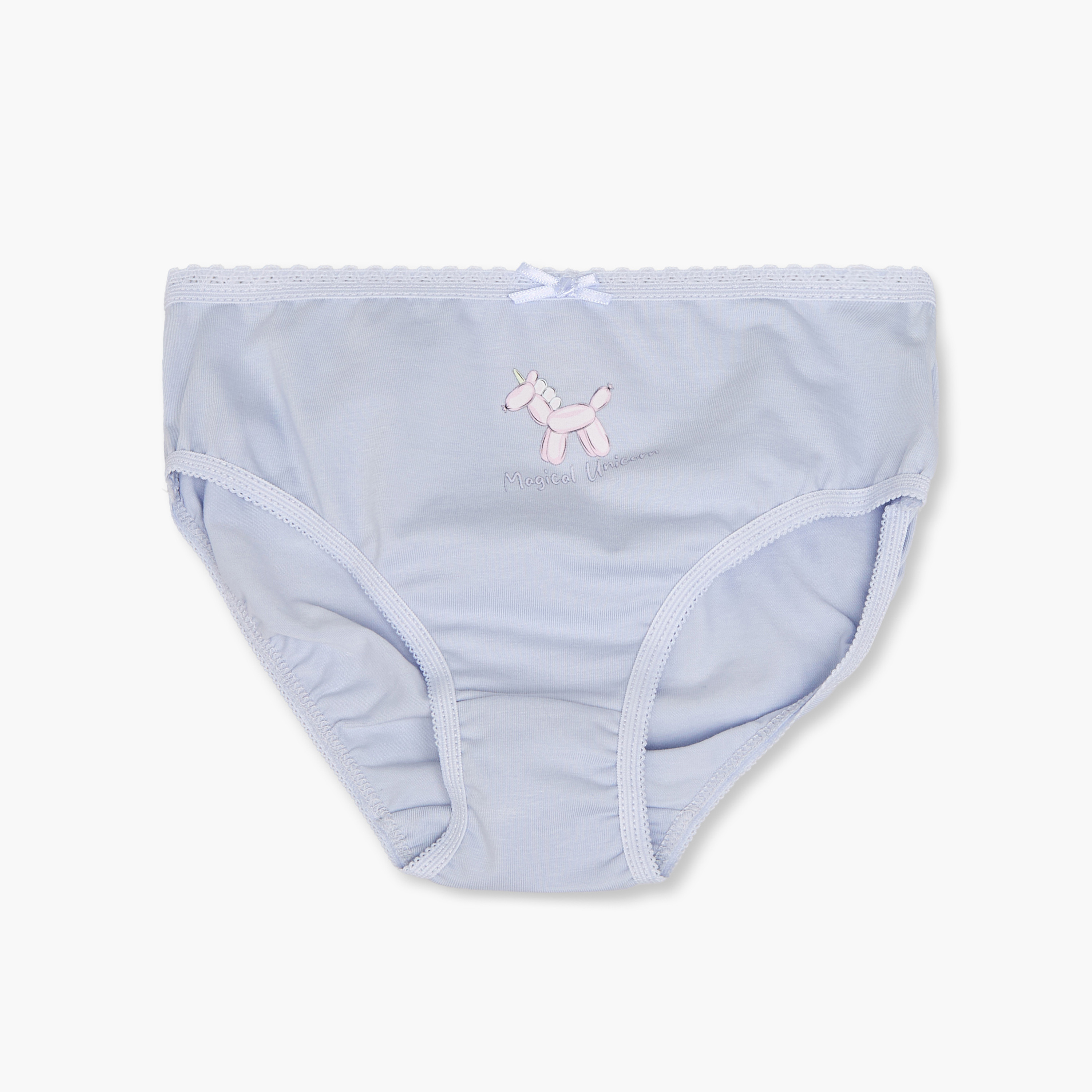 Pack of 7 Juniors Briefs with Cat Print-girls-clothing-innerwear-panties-image-8