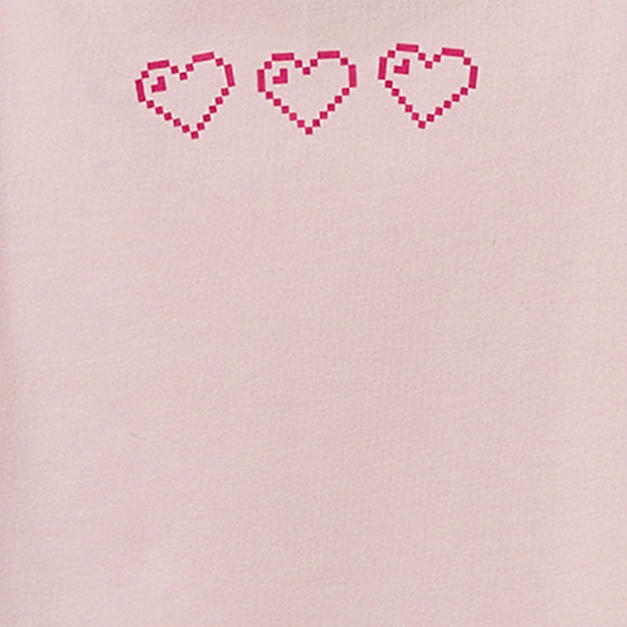 Pack of 3 Juniors Cotton Square Neck Vest with Heart Print-girls-clothing-innerwear-vests-image-8