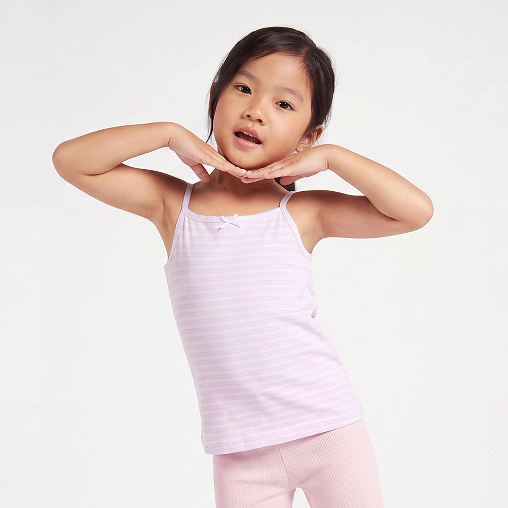 Pack of 6 Juniors Cotton Square Neck Vests with Assorted Prints-girls-clothing-innerwear-vests-image-3
