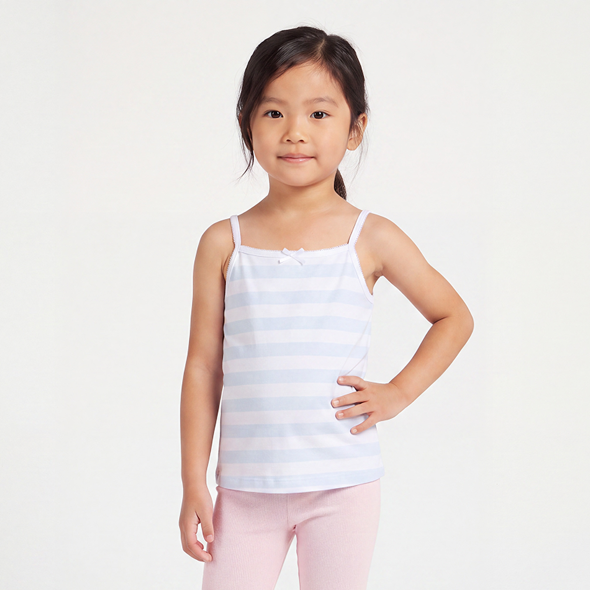Pack of 6 Juniors Cotton Square Neck Vests with Assorted Prints-girls-clothing-innerwear-vests-image-4