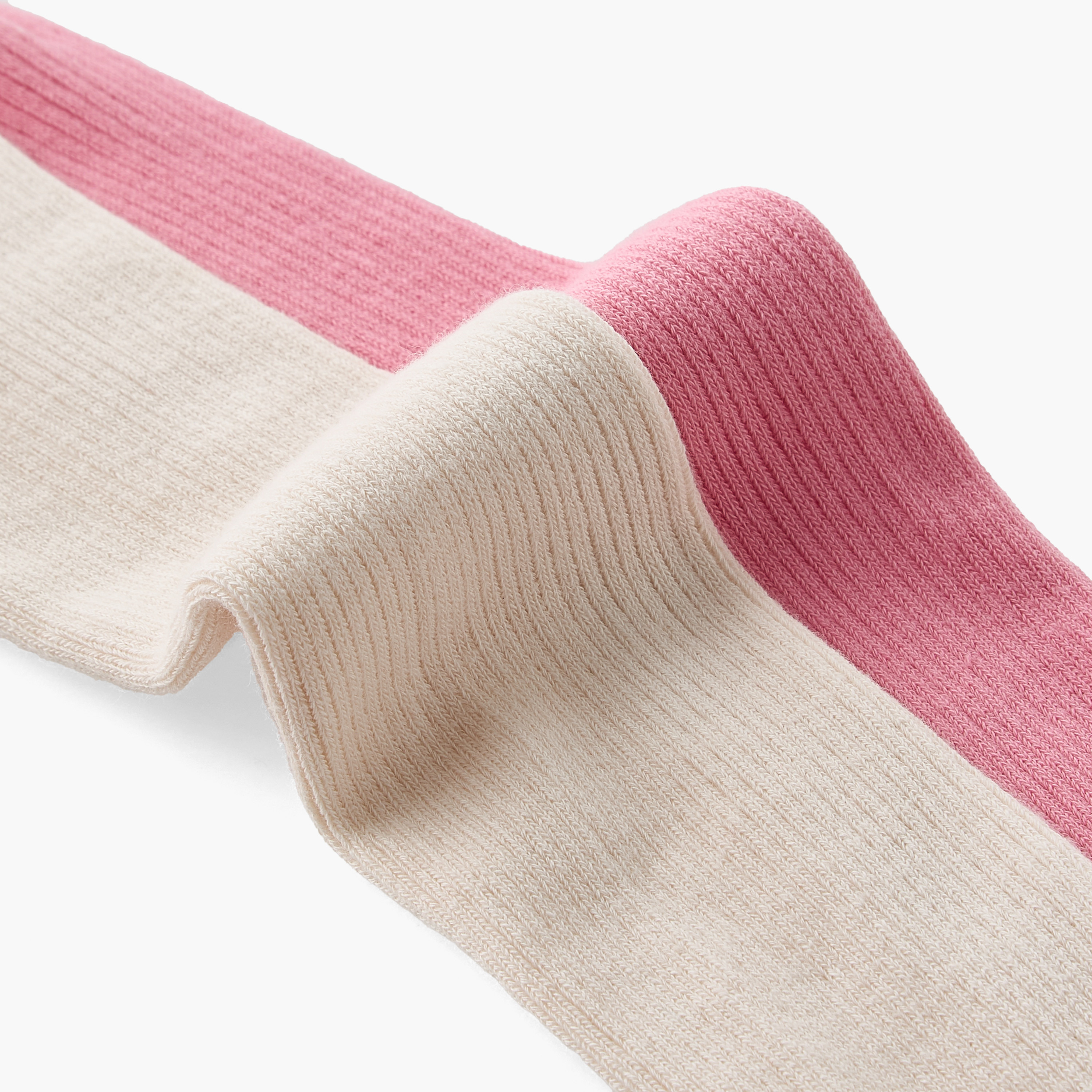 Pack of 2 Juniors Girls Tights with Elasticated Waistband-girls-accessories-socks-image-6