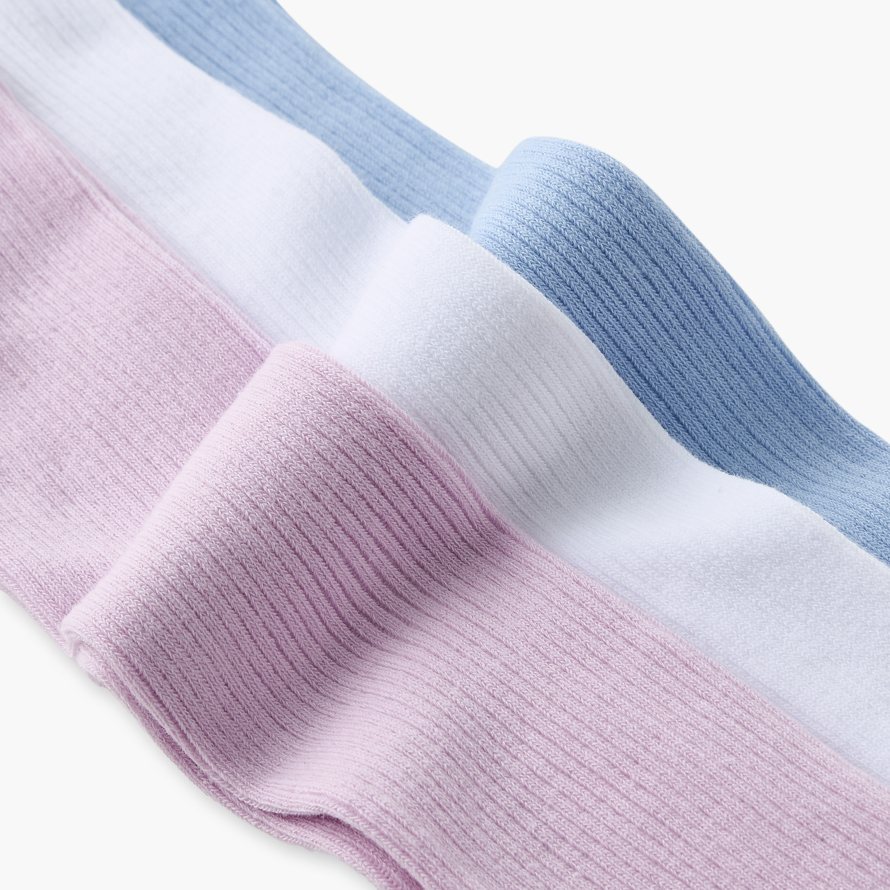 جوارب كولون بخصر مطاطي من جونيورز - عبوة 3 قطع-girls-accessories-socks-image-7