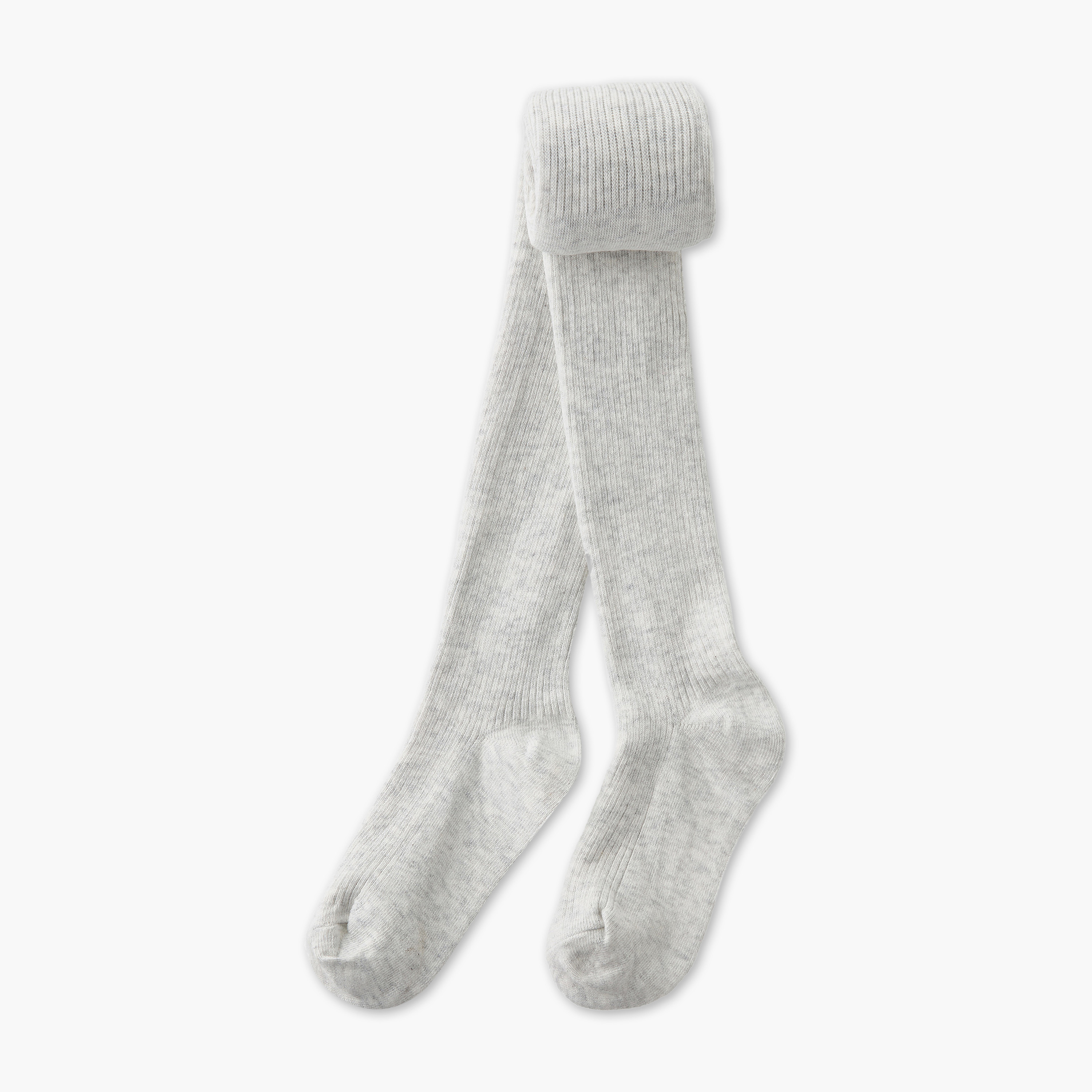 Pack of 2 Juniors Girls Tights with Ribbed Design-girls-accessories-socks-image-3
