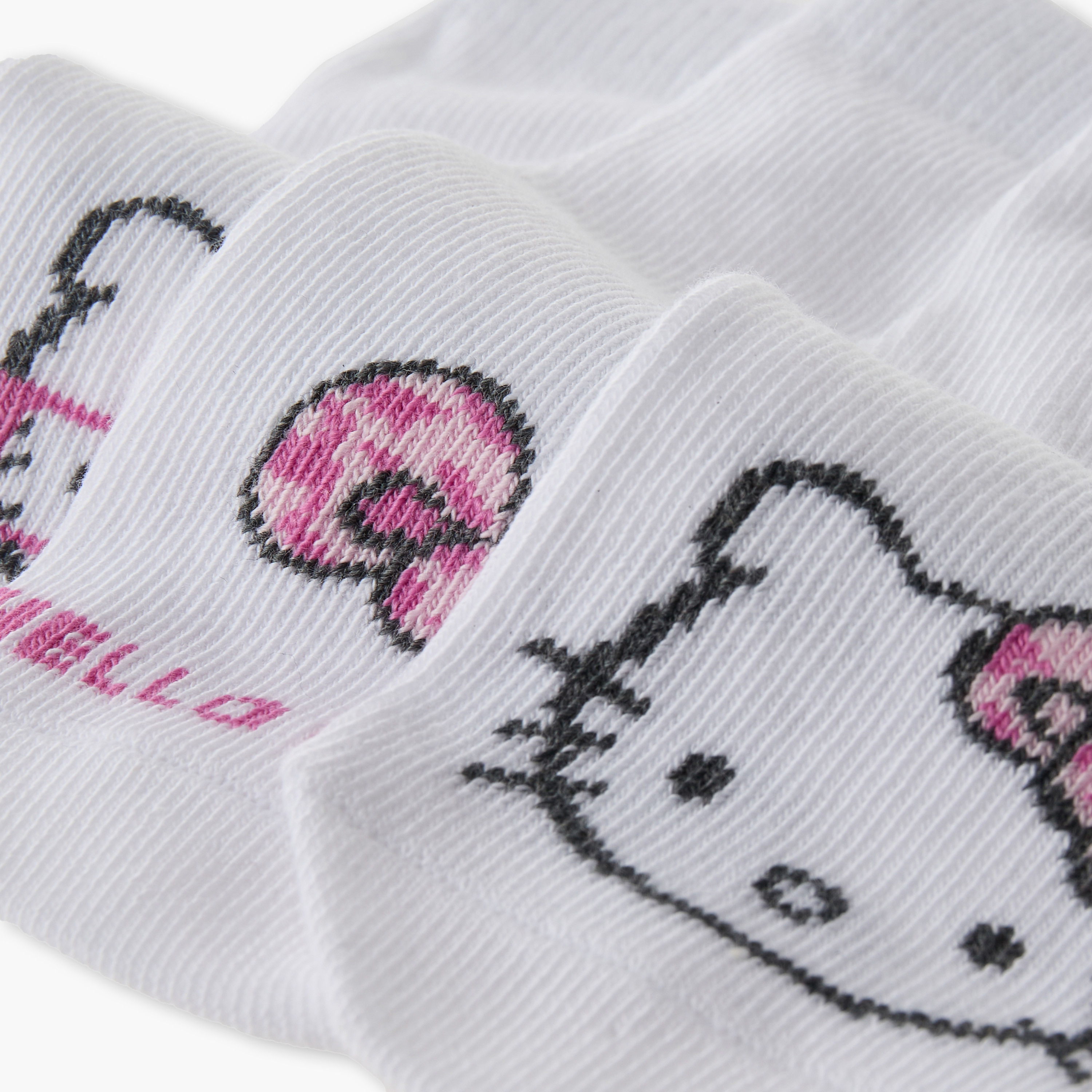 طقم جوارب 3 أزواج للبنات بطبعات من سانريو-girls-accessories-socks-image-6