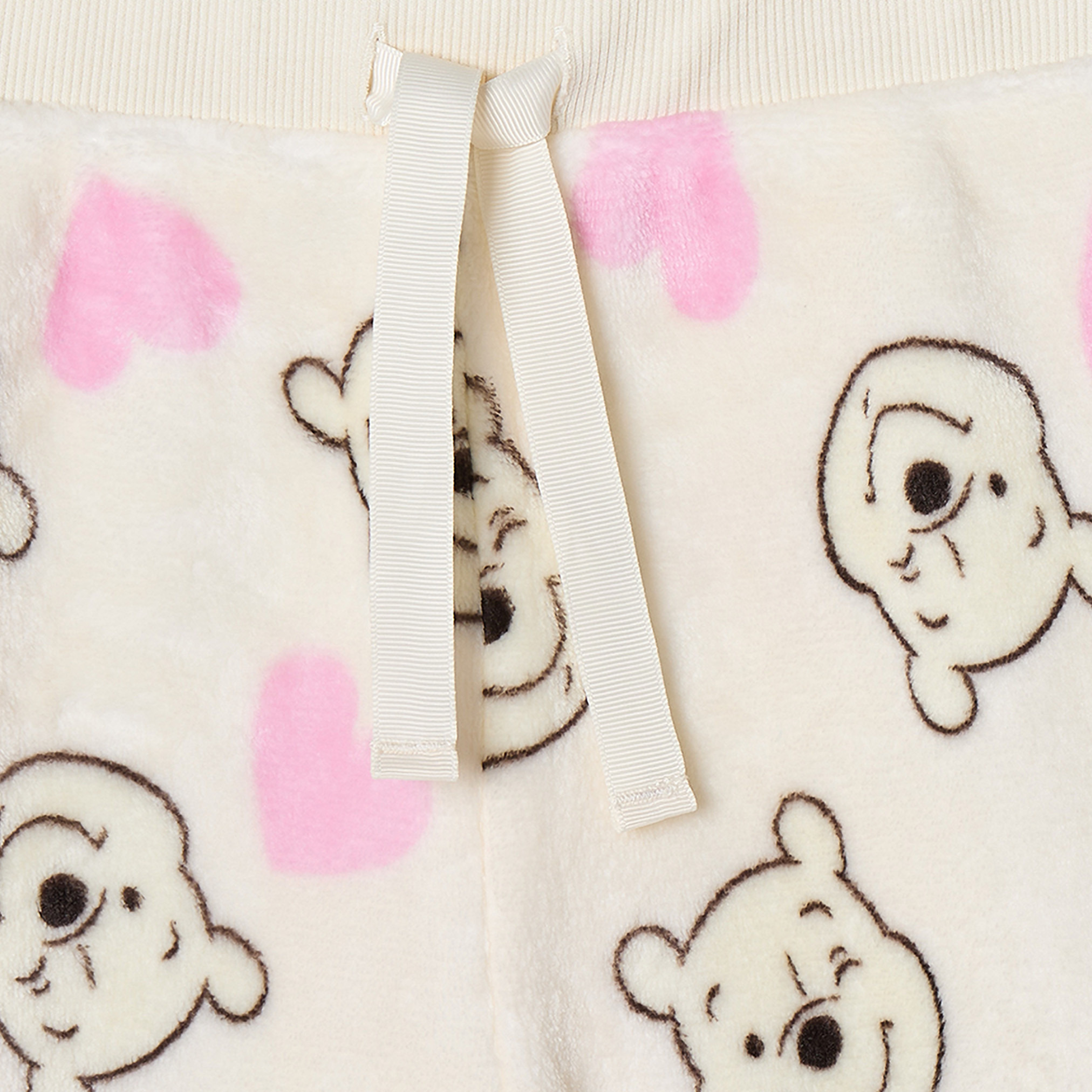Disney Crew Neck Long Sleeves Sweatshirt and Joggers Set with Winnie the Pooh Print-girls-clothing-nightwear-image-6