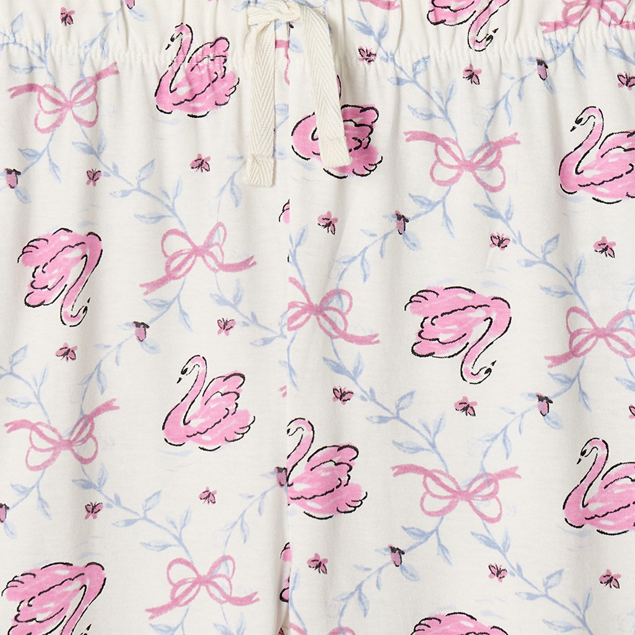 طقم من 2 - طقم بيجاما قطن بياقة ضيقة وأكمام طويلة وطبعات من جونيورز-girls-clothing-nightwear-image-7