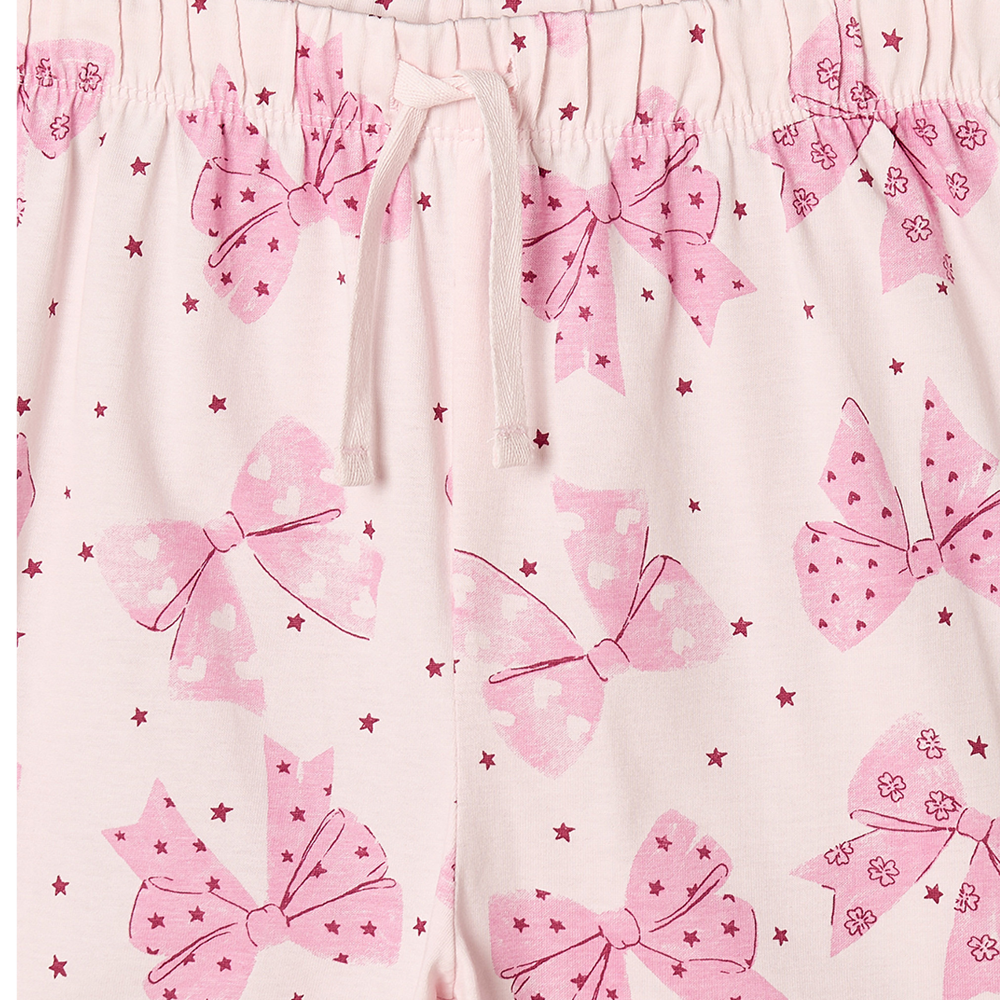 طقم بيجاما قطن بأكمام طويلة وياقة ضيقة وطبعات من جونيورز-girls-clothing-nightwear-image-8