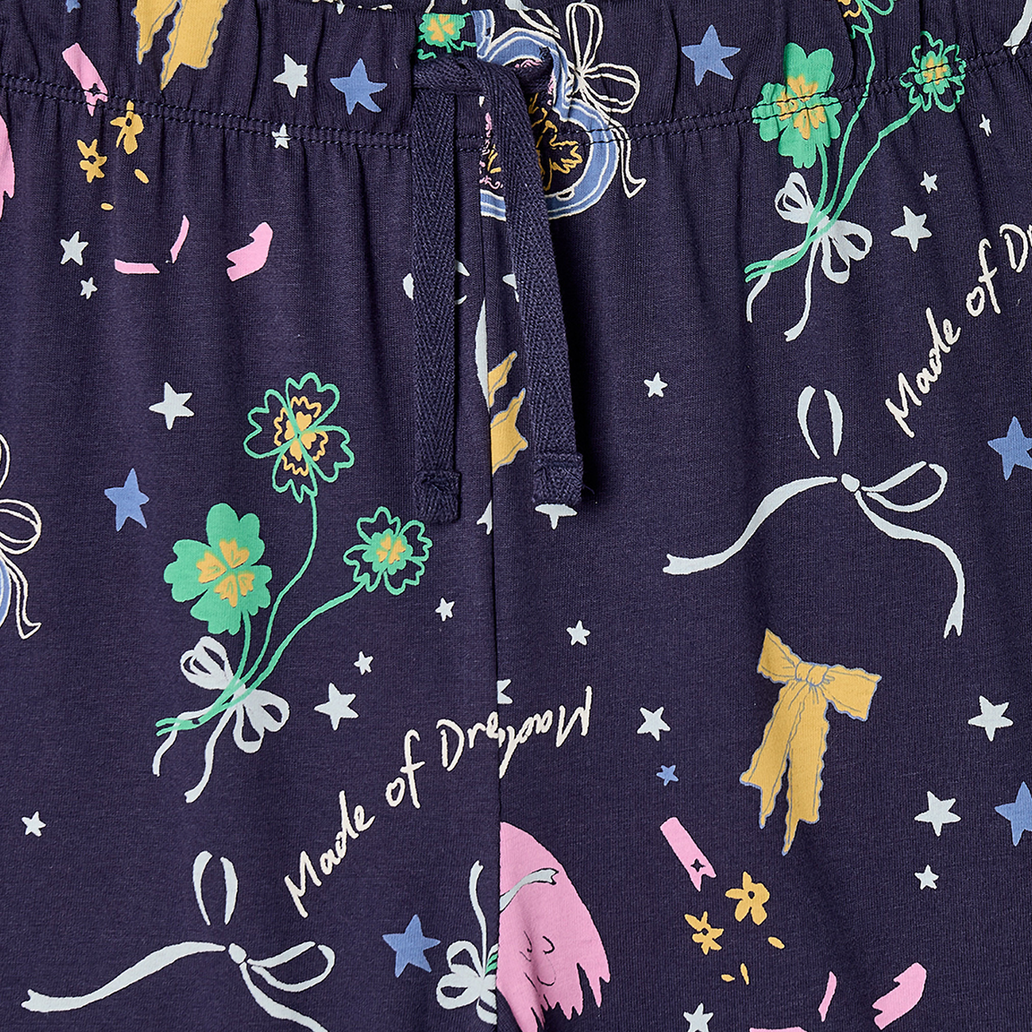 طقم بيجاما قطن بياقة ضيقة وأكمام طويلة وطبعات من جونيورز-girls-clothing-nightwear-image-8