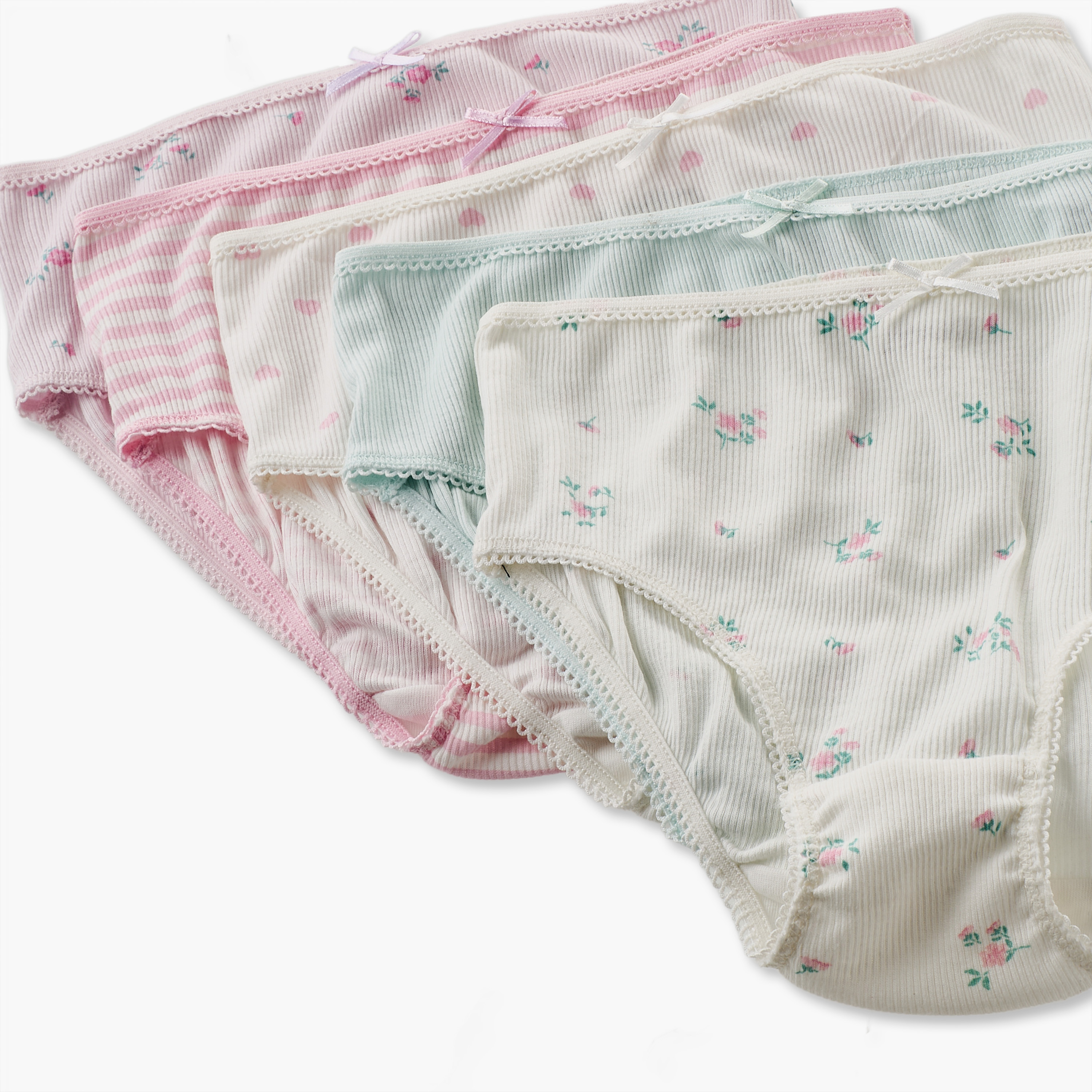 Pack of 5 Juniors Briefs with Assorted Design-girls-clothing-innerwear-panties-image-8