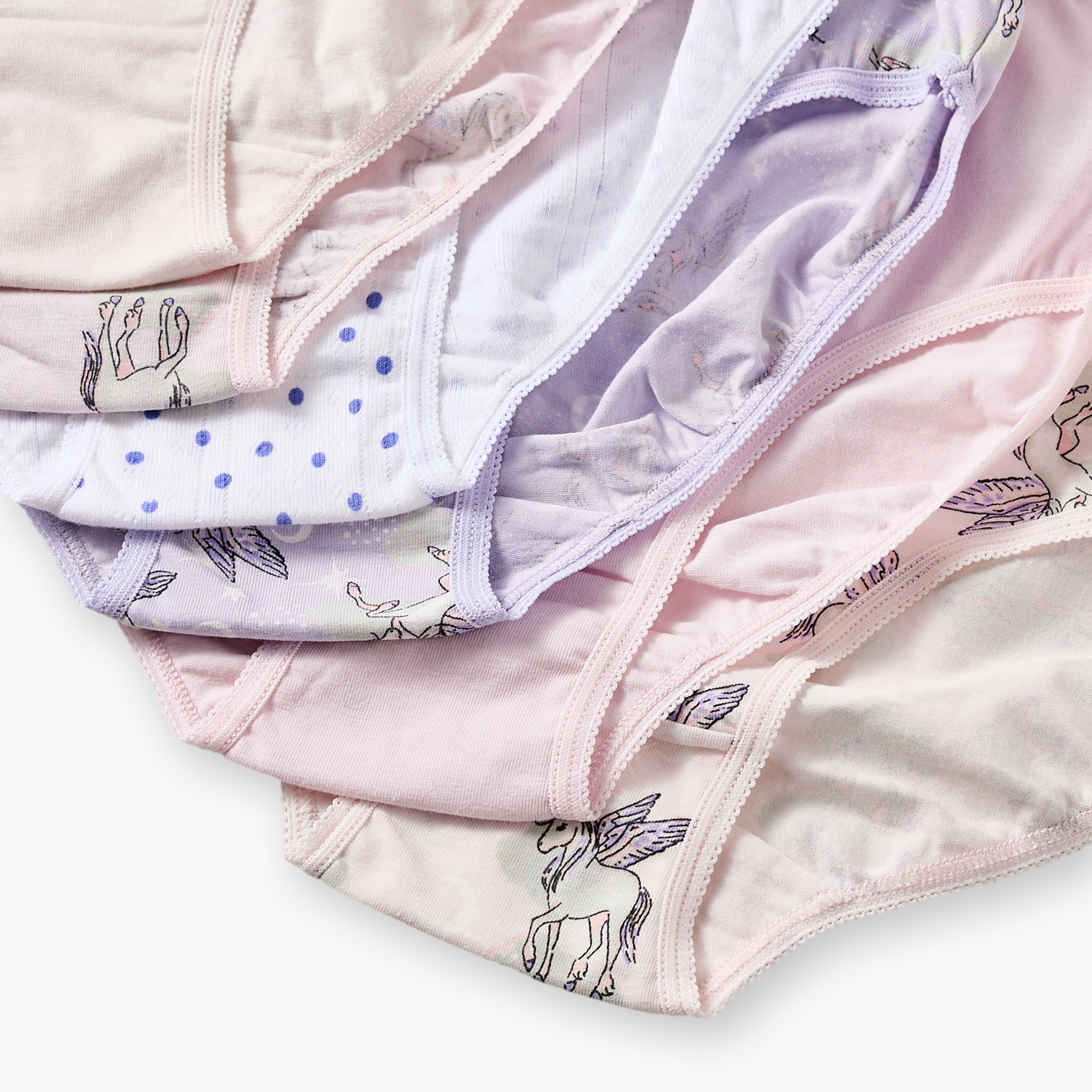 طقم سراويل داخلية بطبعات يونيكورن من جونيورز - 7 قطع-girls-clothing-innerwear-panties-image-10