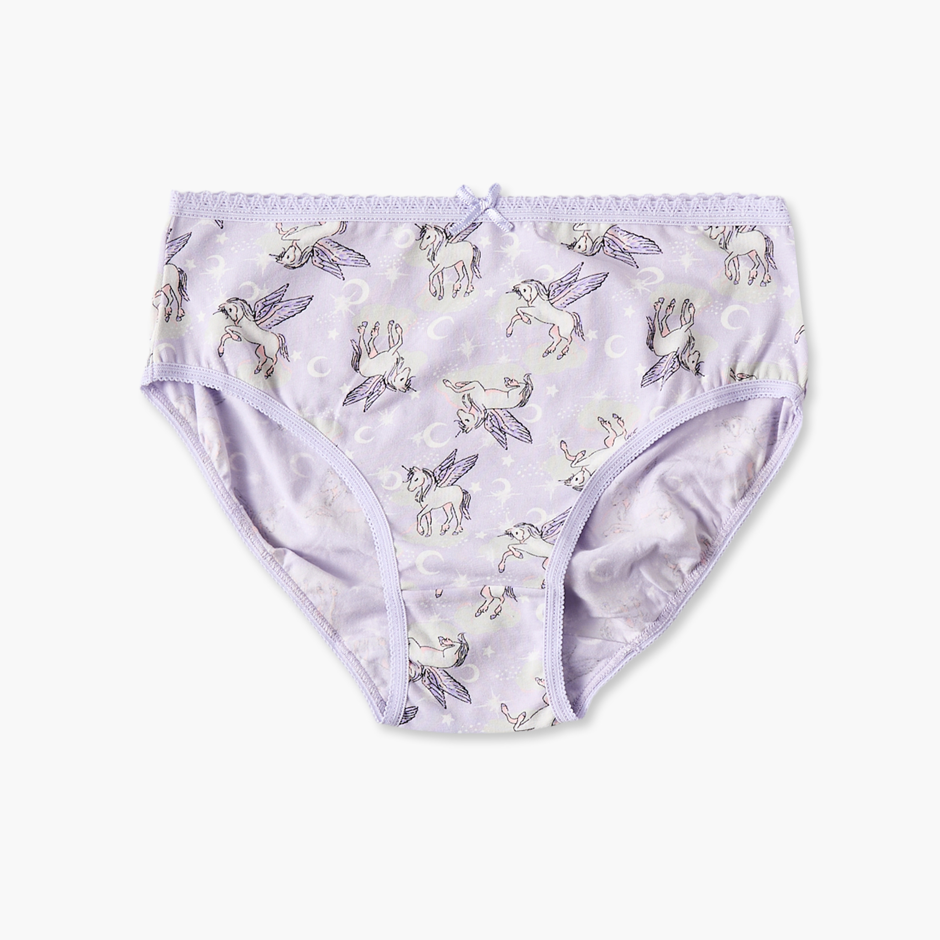 طقم سراويل داخلية بطبعات يونيكورن من جونيورز - 7 قطع-girls-clothing-innerwear-panties-image-4
