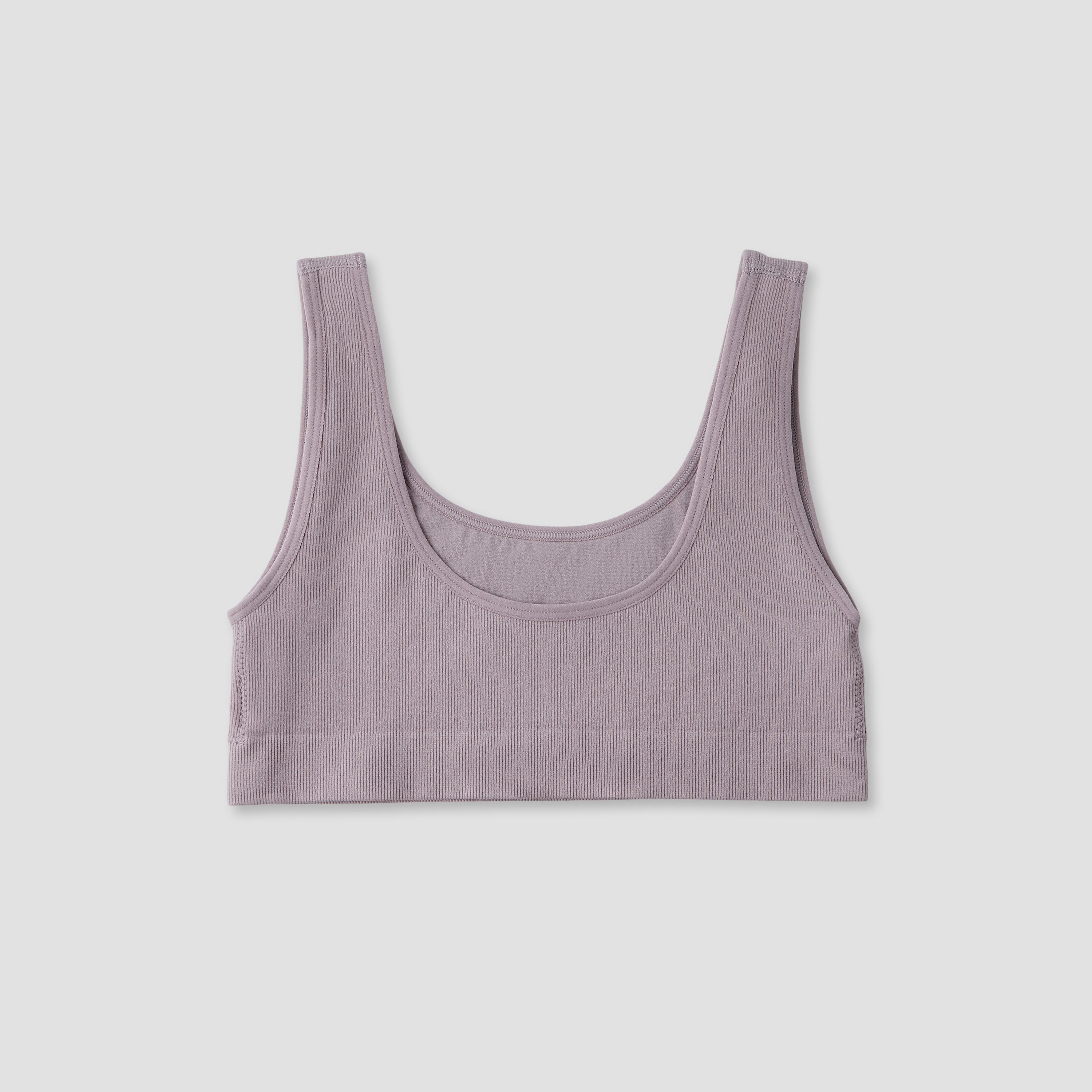 حمالة صدر تدريب قطنية بملمس مضلع من جونيورز - قطعتين-girls-clothing-innerwear-bras-image-3