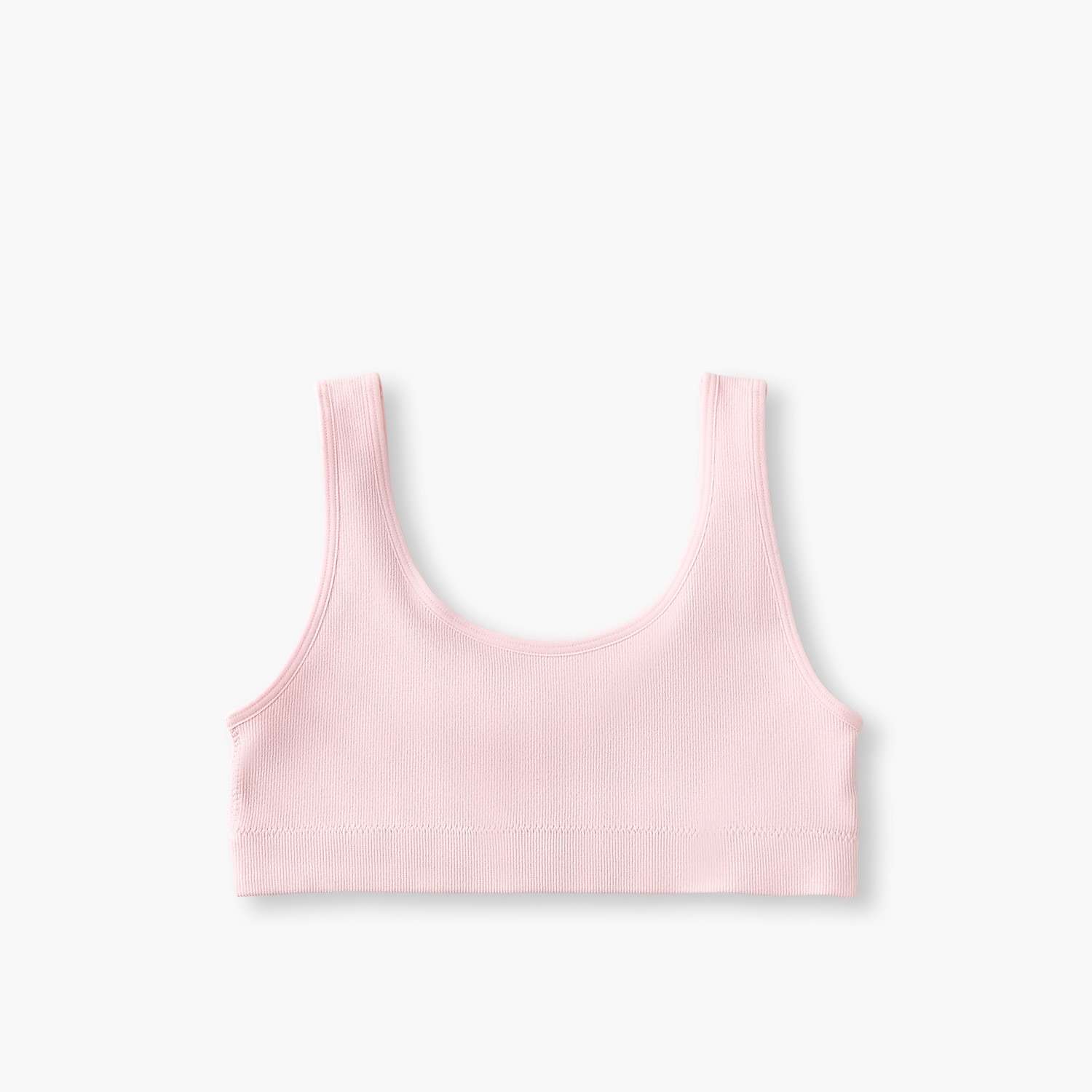 Pack of 2 Juniors Cotton Trainer Bras with Ribbed Design-girls-clothing-innerwear-bras-image-4