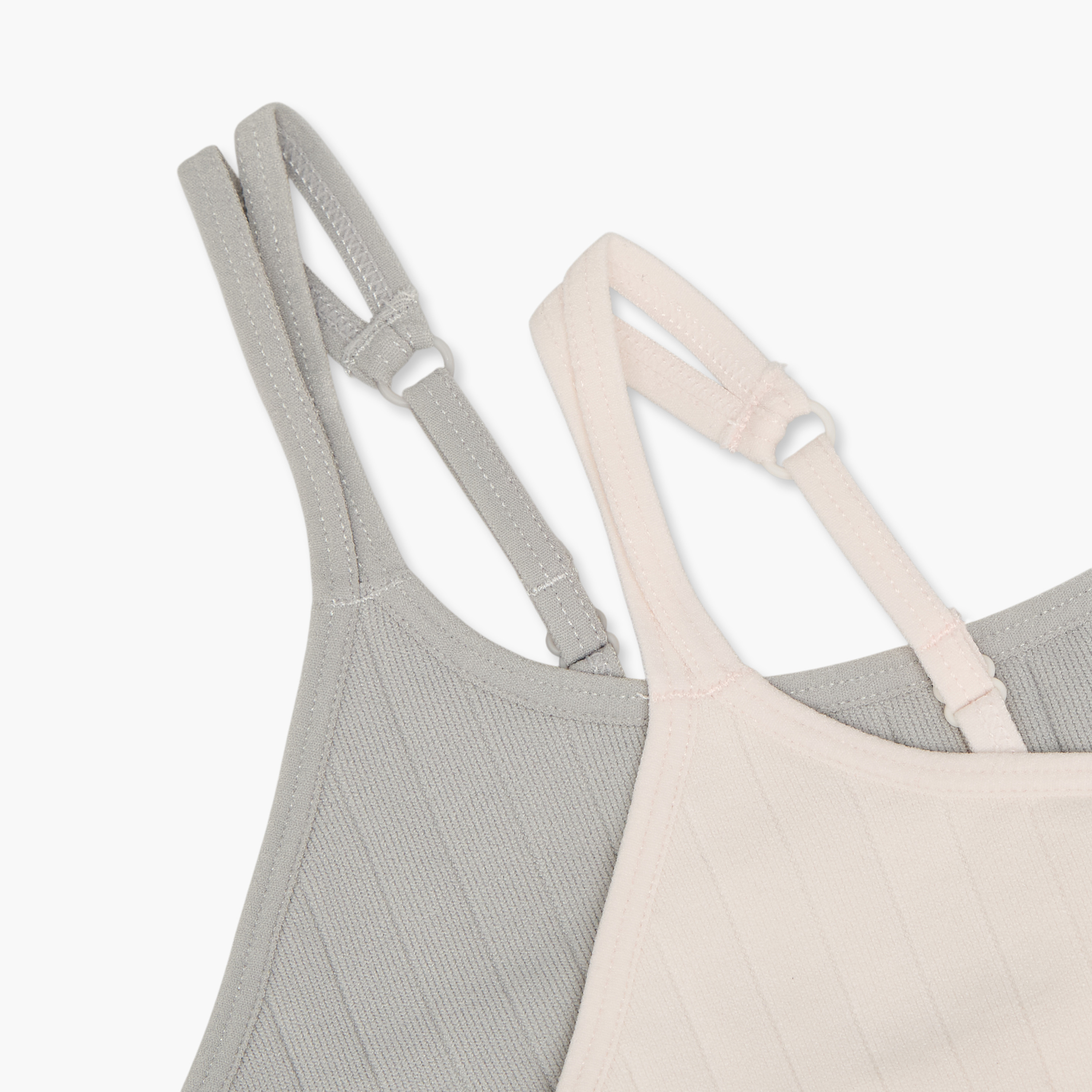 Pack of 2 Juniors Cotton Trainer Bra with Adjustable Straps-girls-clothing-innerwear-bras-image-4