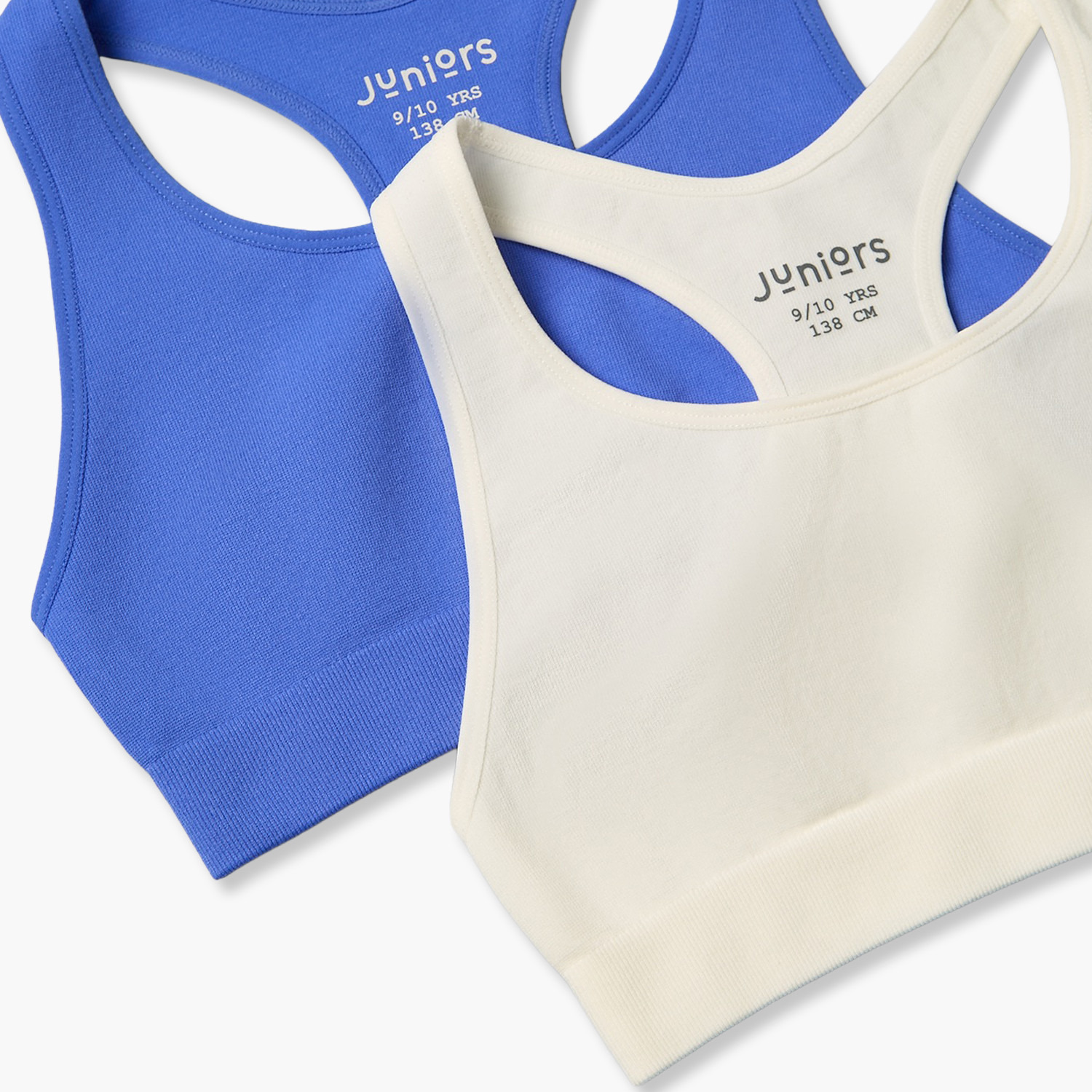 Pack of 2 Juniors Trainer Bra with Racerback-girls-clothing-innerwear-bras-image-5