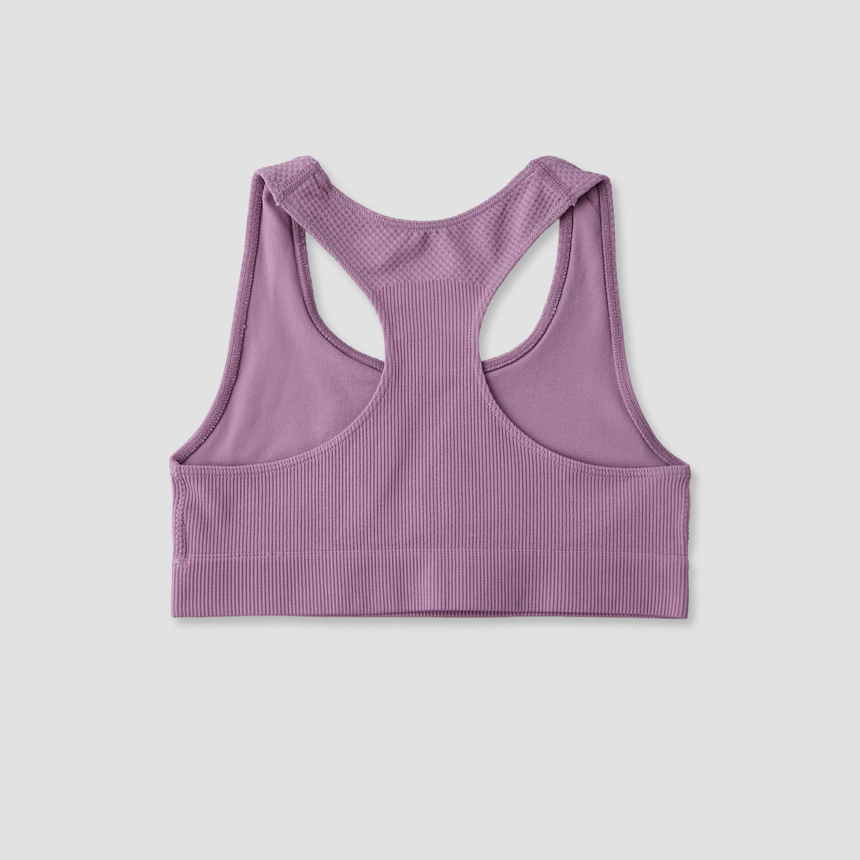 طقم من 2 - صدرية رياضية قطن بظهر متقاطع من جونيورز-girls-clothing-innerwear-bras-image-3