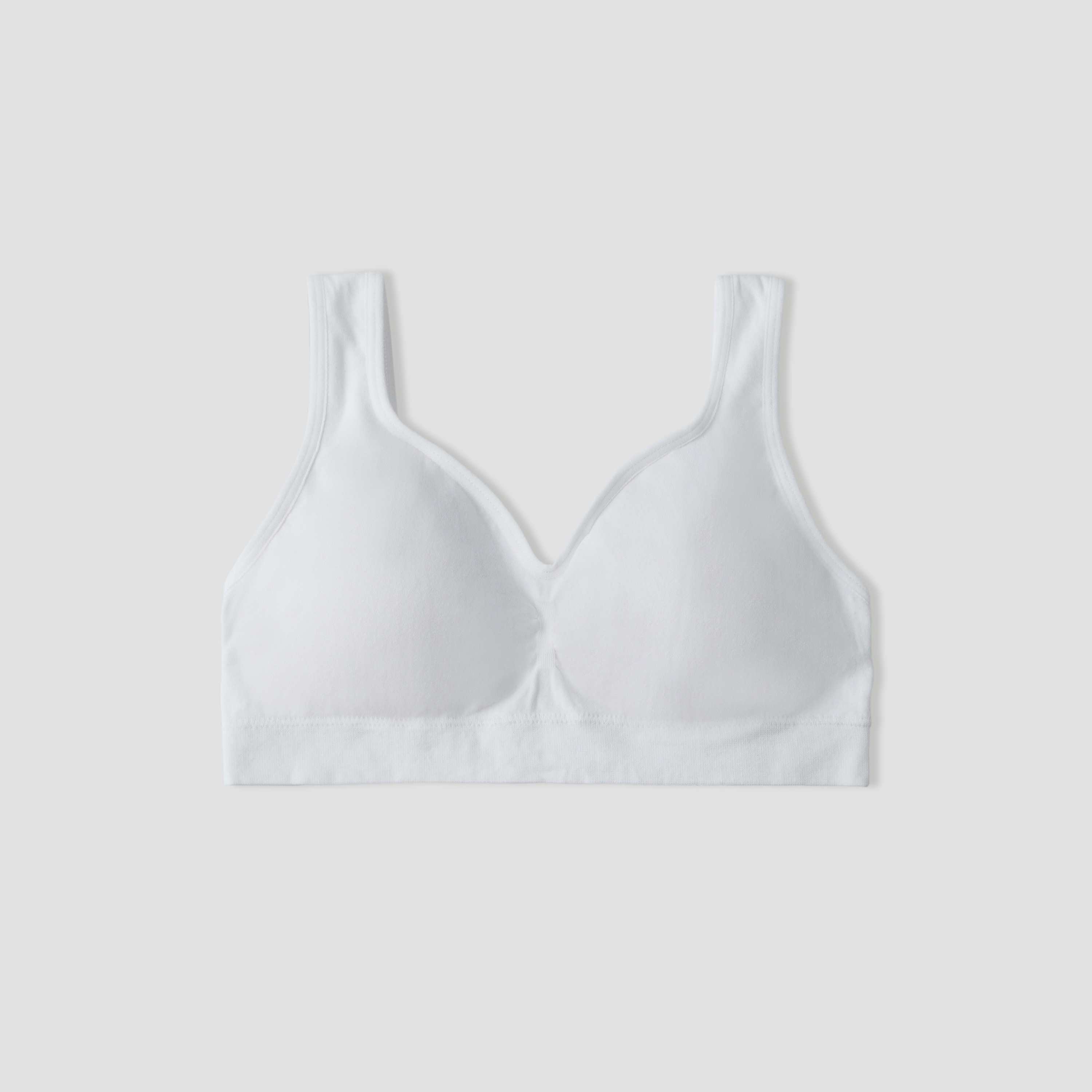 طقم من 2 - صدرية رياضية قطن بحمالات قابلة للتعديل من جونيورز-girls-clothing-innerwear-bras-image-4