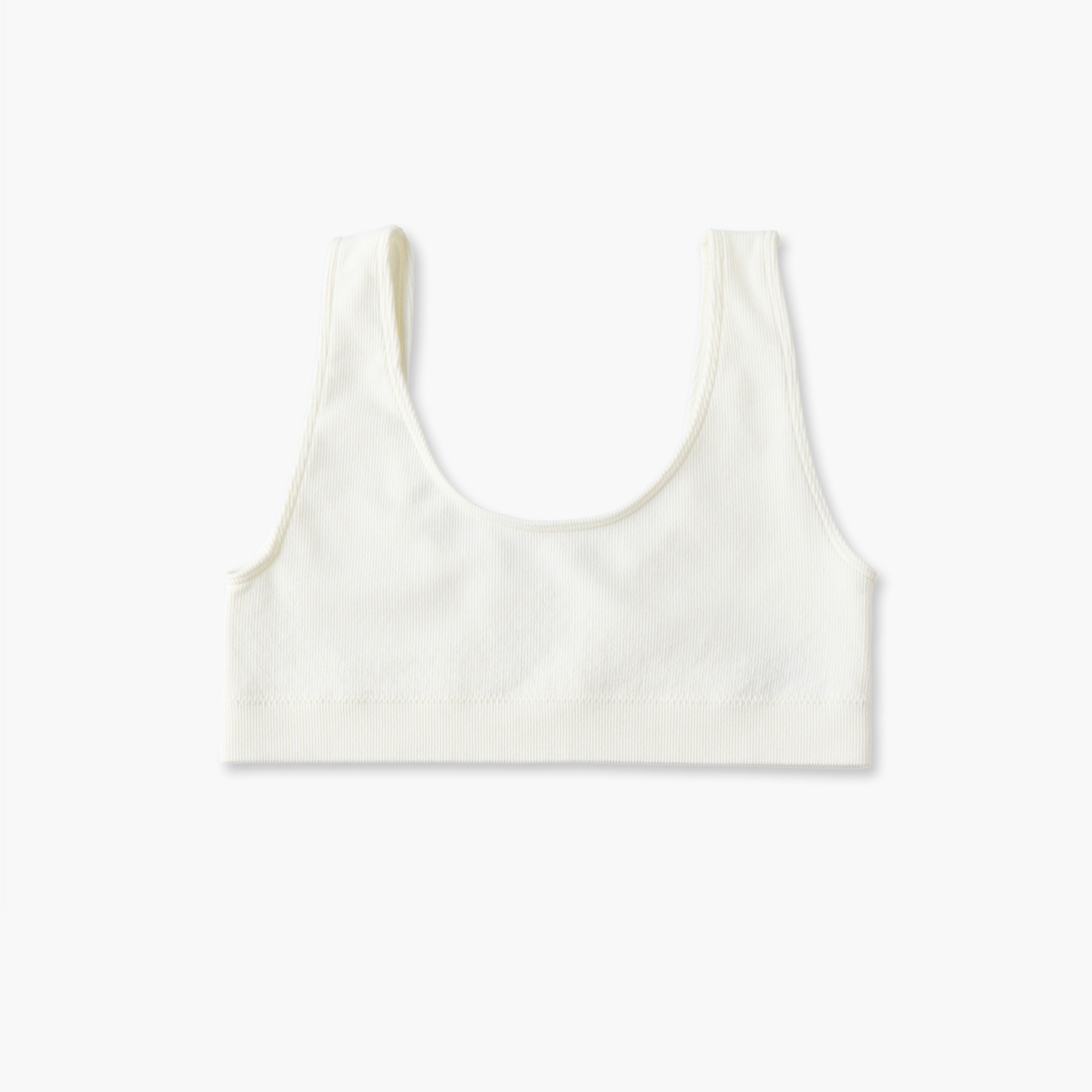 Pack of 2 Juniors Cotton Trainer Bra with Textured Design-girls-clothing-innerwear-bras-image-2