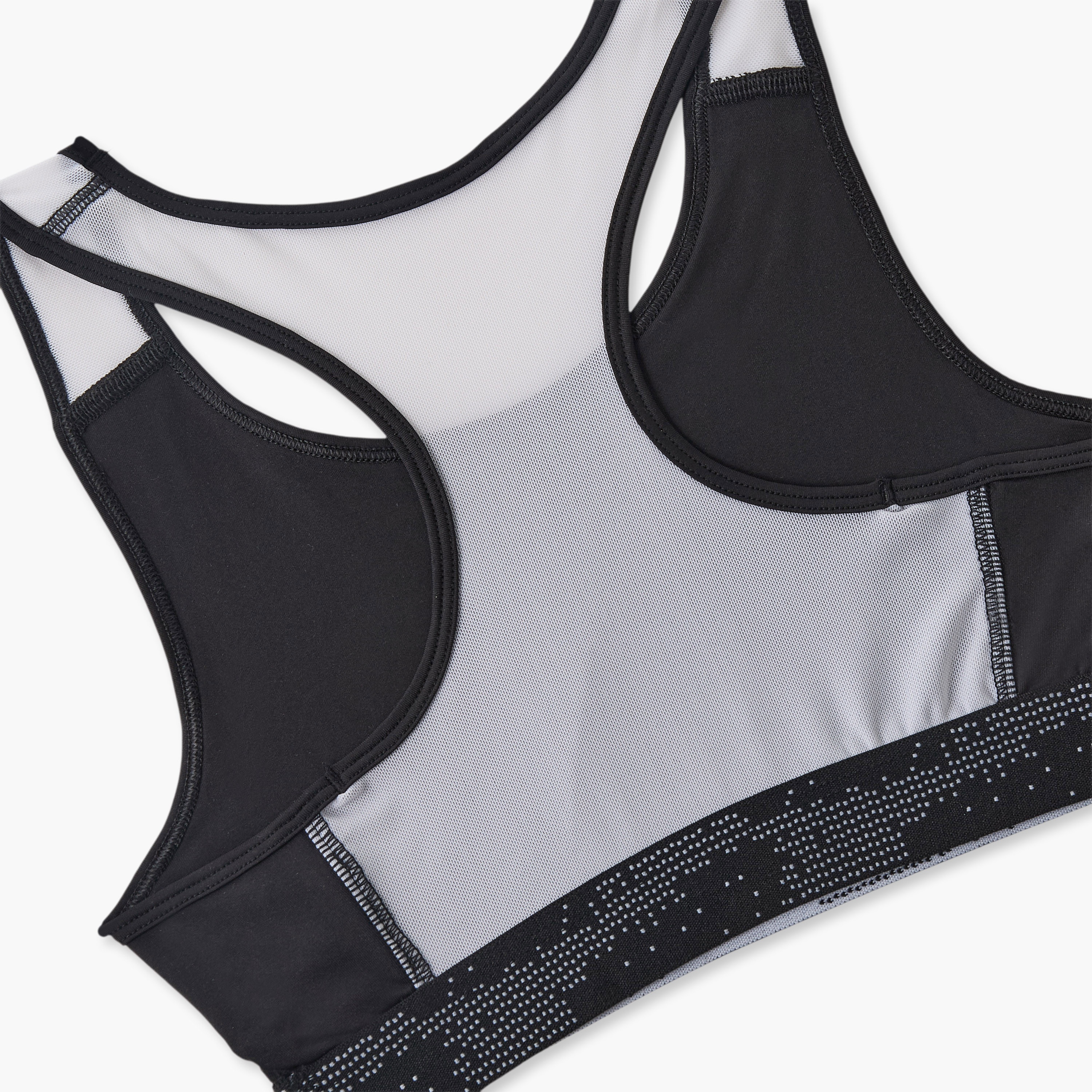 طقم صدريات رياضية قطن بتفاصيل شبكية قطعتين من جونيورز-girls-clothing-innerwear-bras-image-6
