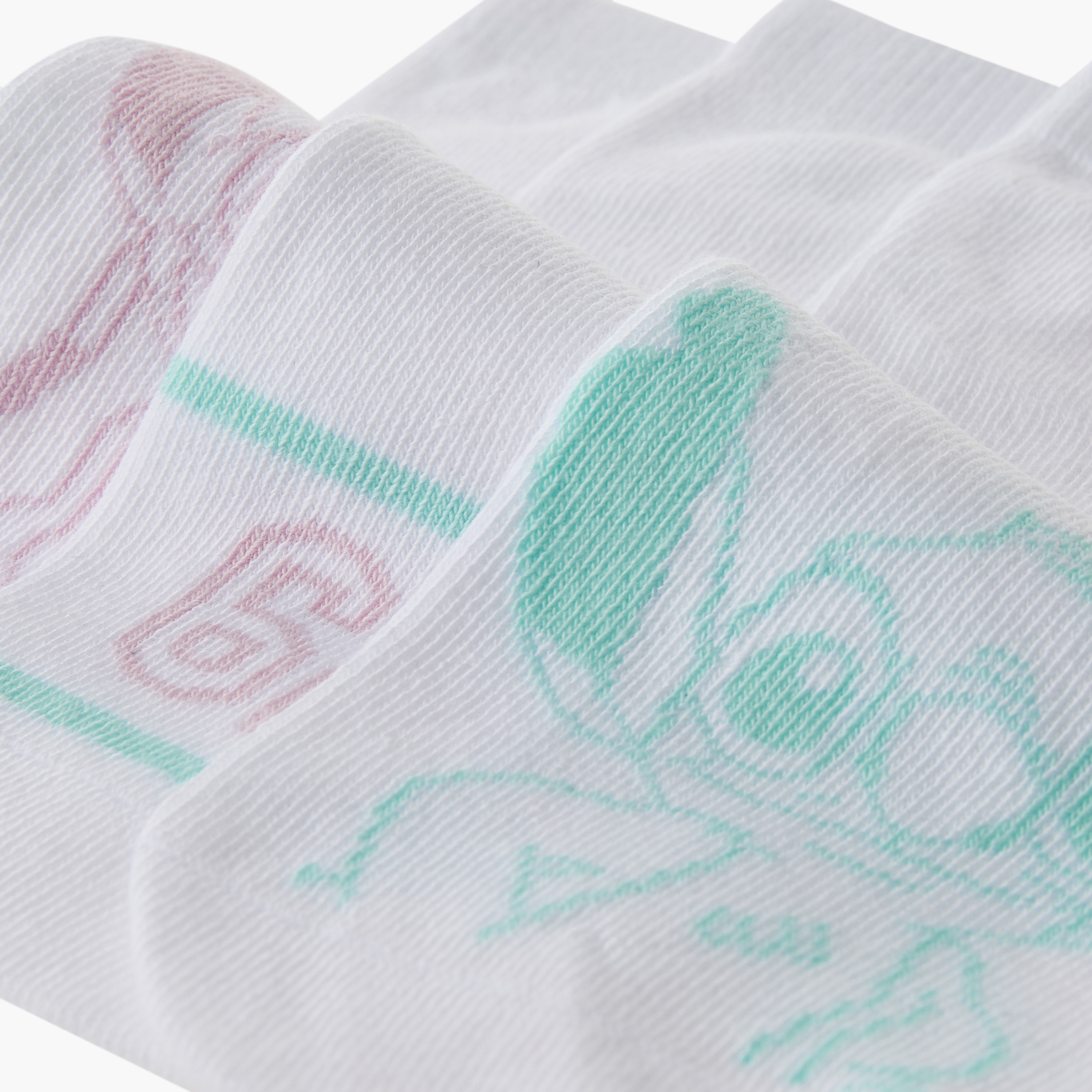 طقم جوارب 3 أزواج للبنات بطبعات ستيتش-girls-accessories-socks-image-6