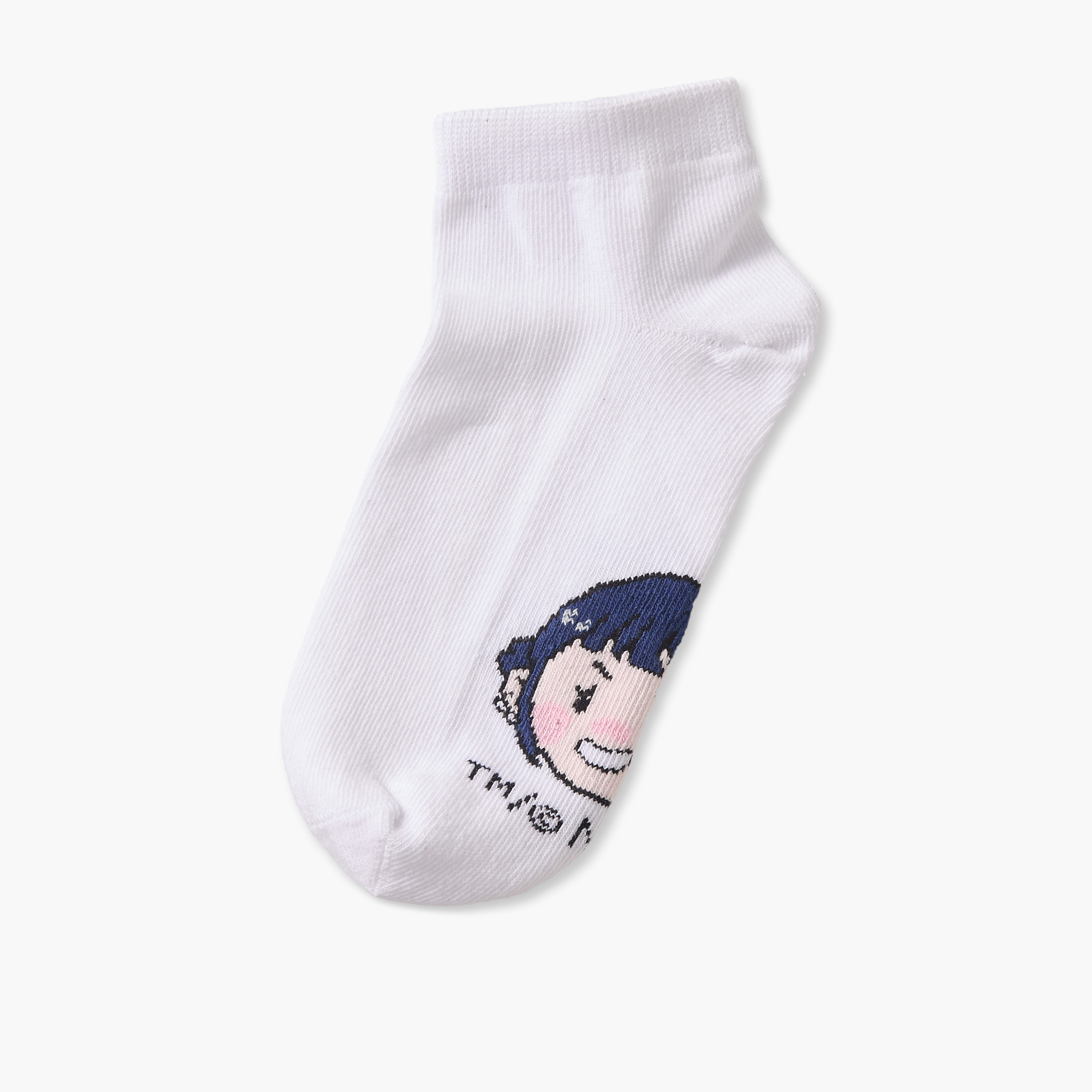 Pack of 3 Netflix Girls Socks with K-Pop Demon Hunter Print-girls-accessories-socks-image-3
