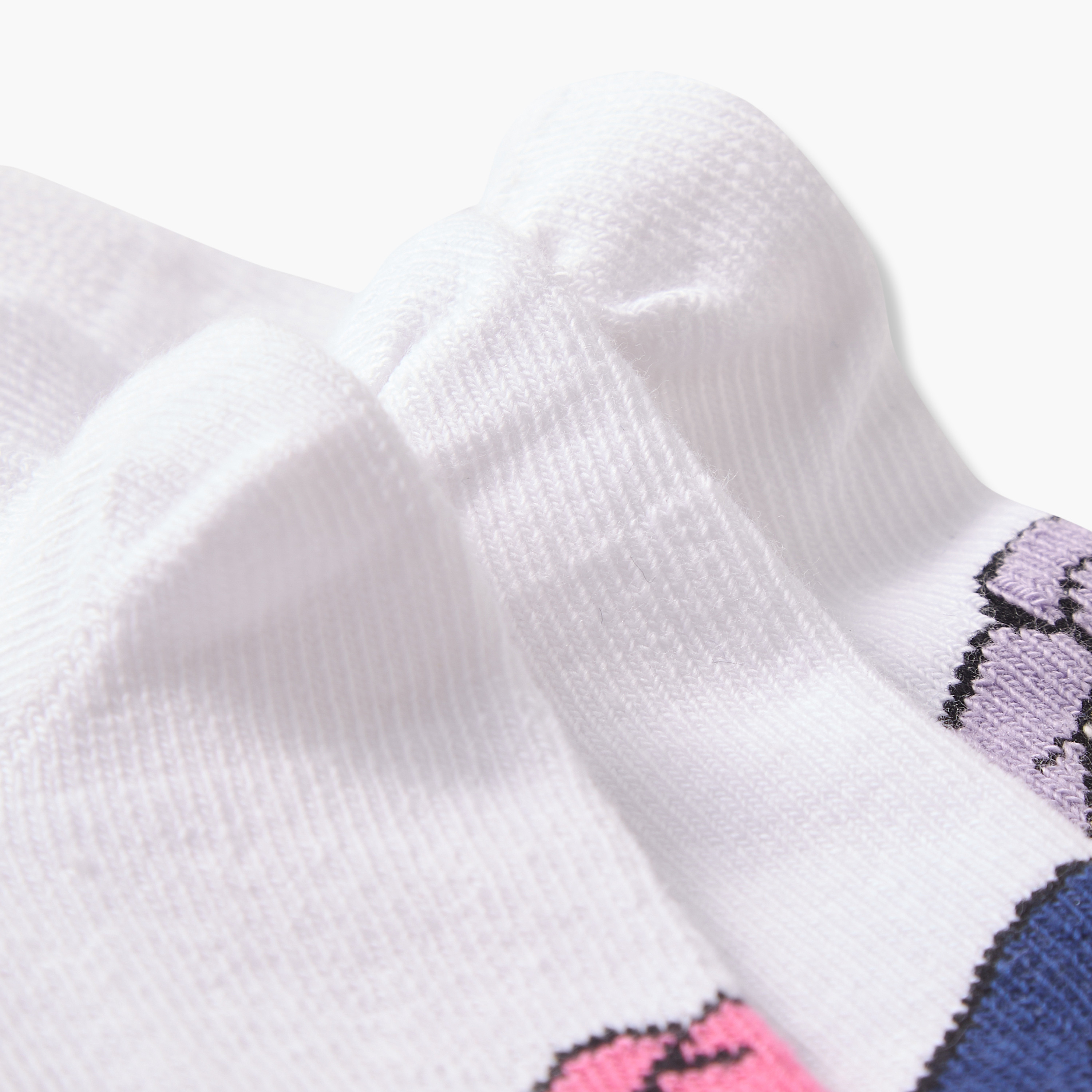 Pack of 3 Netflix Girls Socks with K-Pop Demon Hunter Print-girls-accessories-socks-image-6