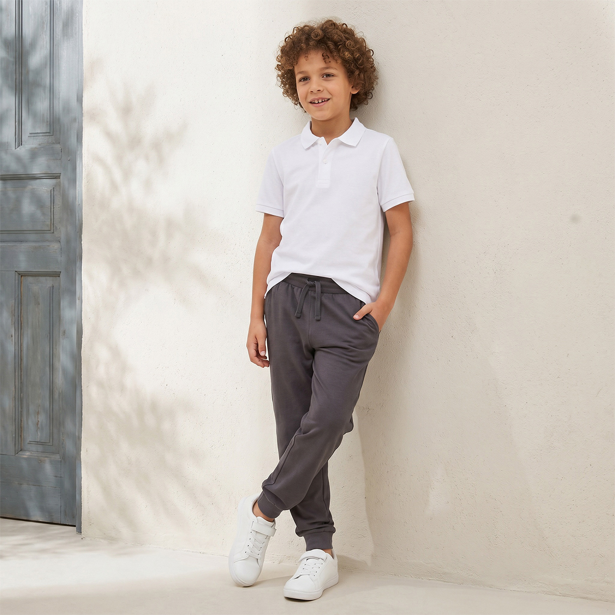 Juniors Collared Short Sleeves Polo T-shirt-boys-clothing-tshirtsandpolos-image-3