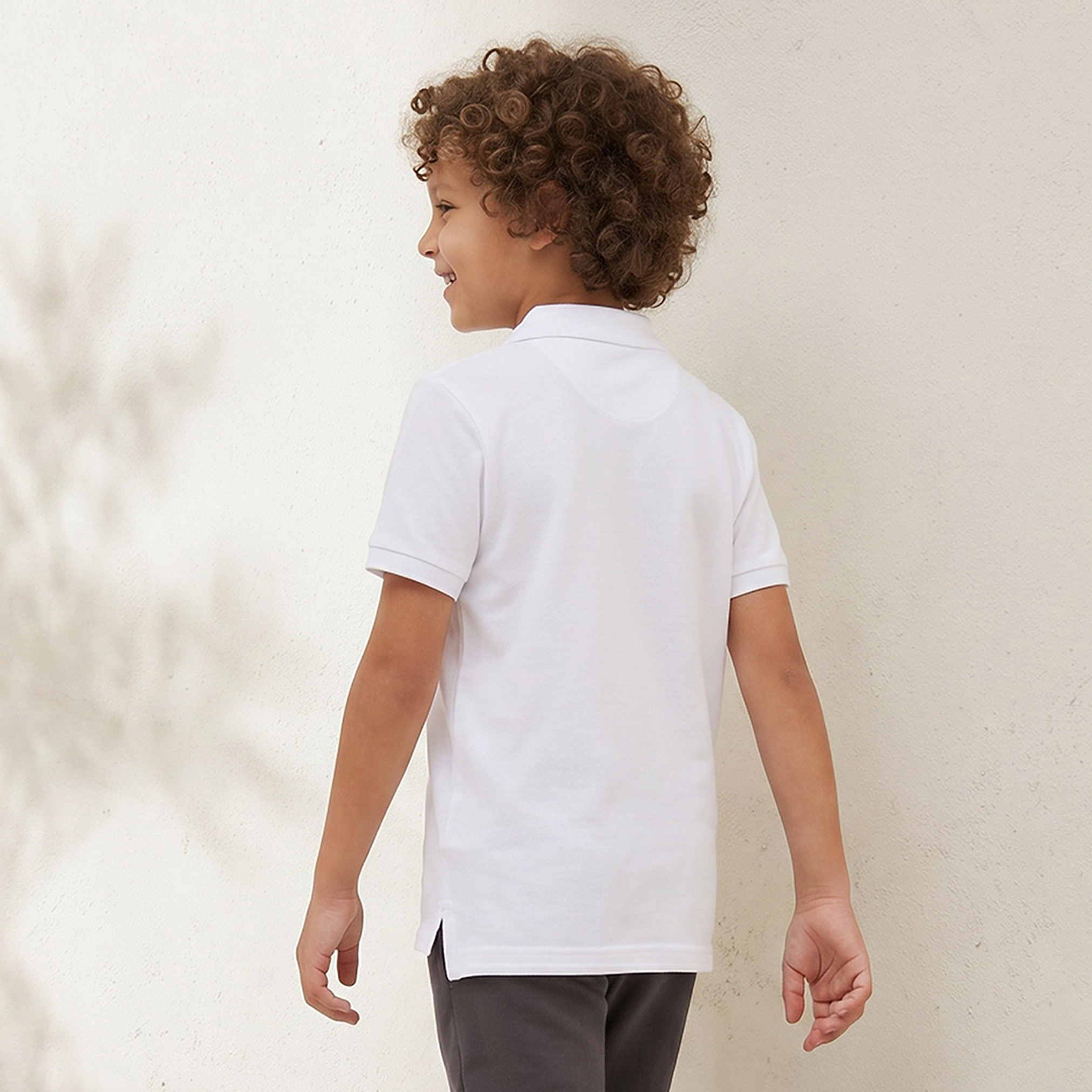 Juniors Collared Short Sleeves Polo T-shirt-boys-clothing-tshirtsandpolos-image-1